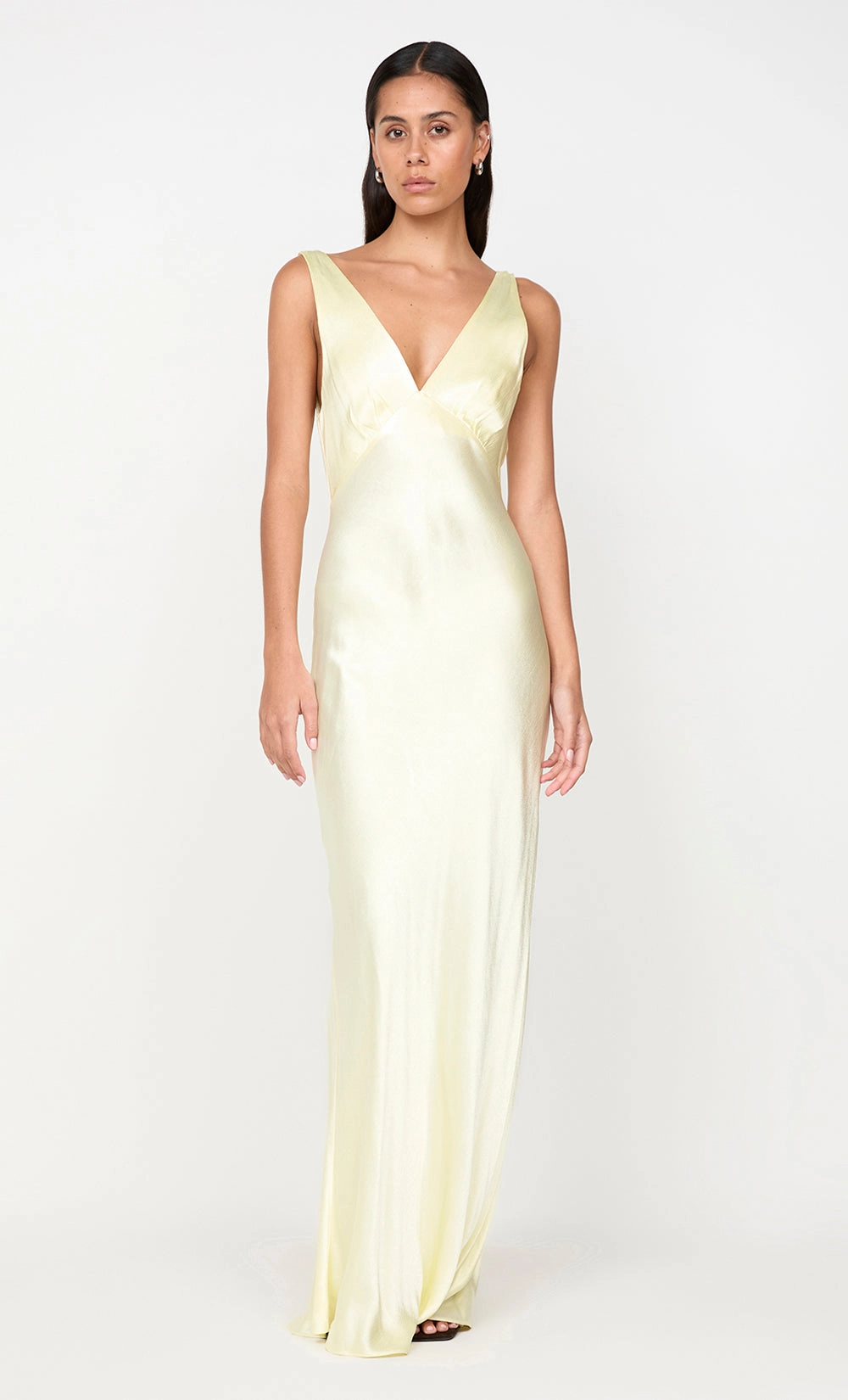 Walk Grace Stylish Pick MOON DANCE VERONA DRESS - ICE YELLOW