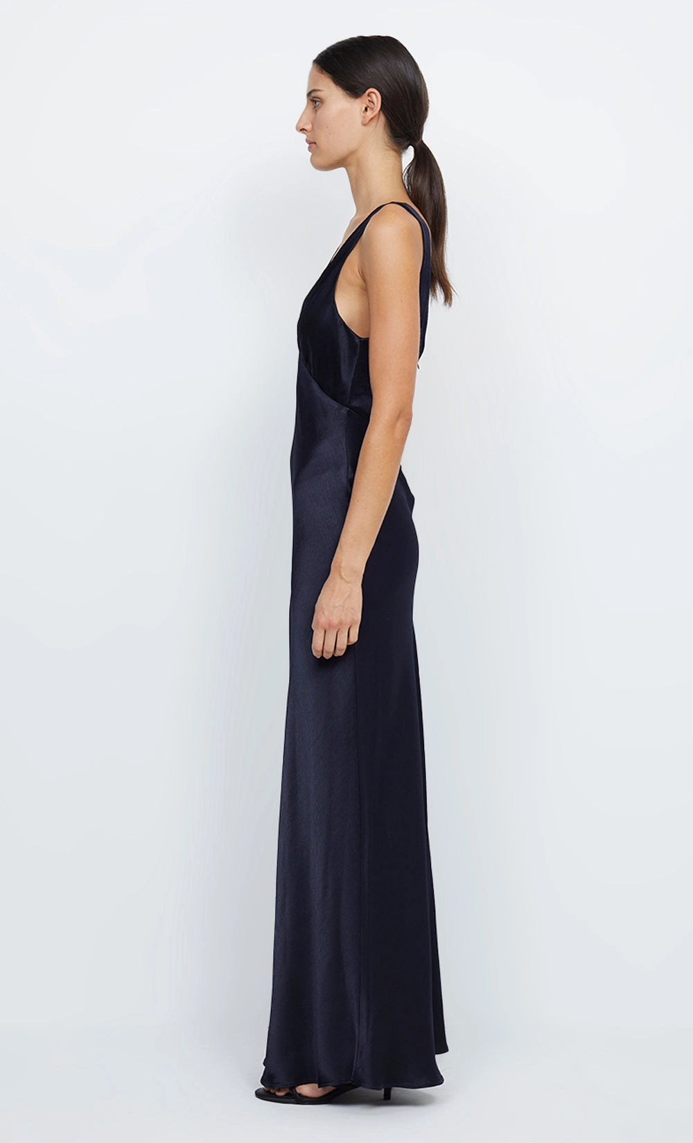 Button-front MOON DANCE VERONA DRESS - INK
