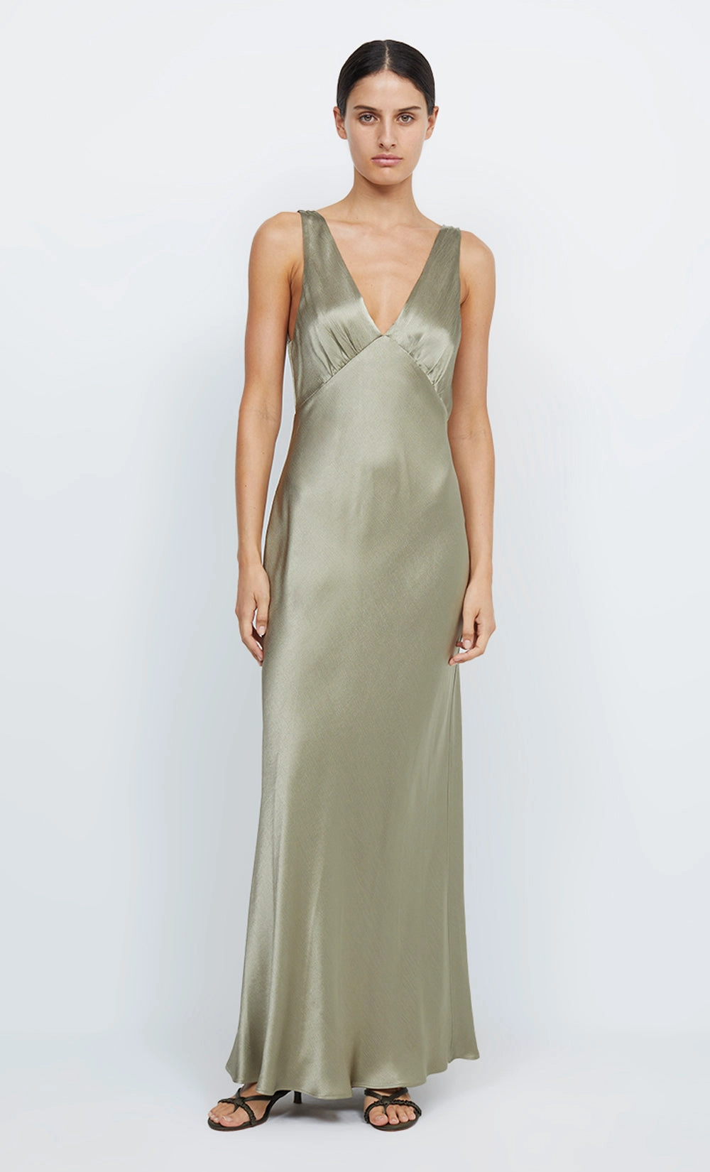 MOON DANCE VERONA DRESS - SAGE Urban Style London Edge