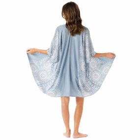 NaturalFiberBlend Moon Shadow Kimono