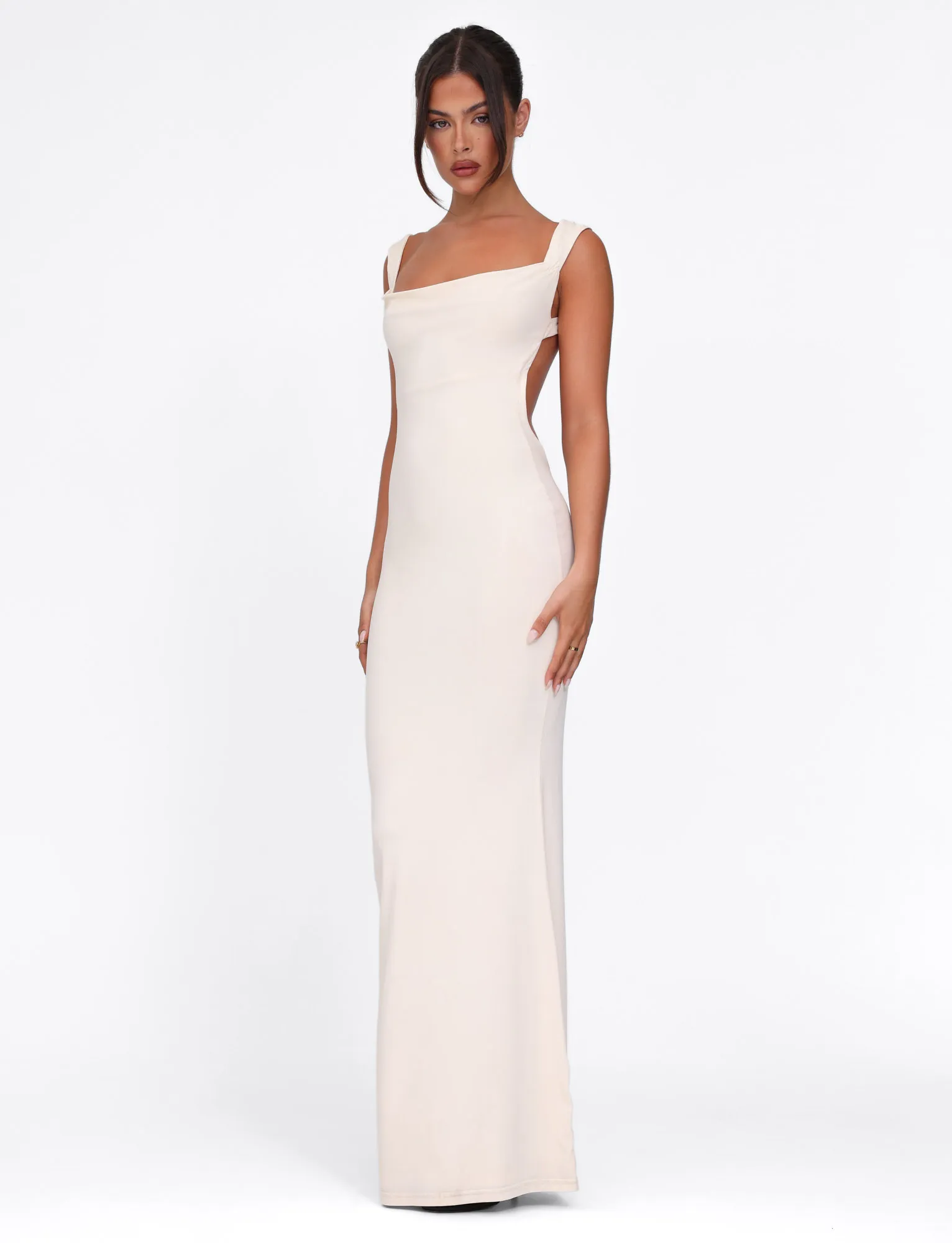 Neutral Layer MORANA DRESS - YELLOW : BUTTER