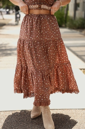 Rosaline Skirt Smart Stretch Breathable Mesh Panels