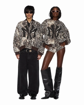 ReinforcedEdges Sustainable Production Methods MOWALOLA BOMBER CHEETAH TRASHED