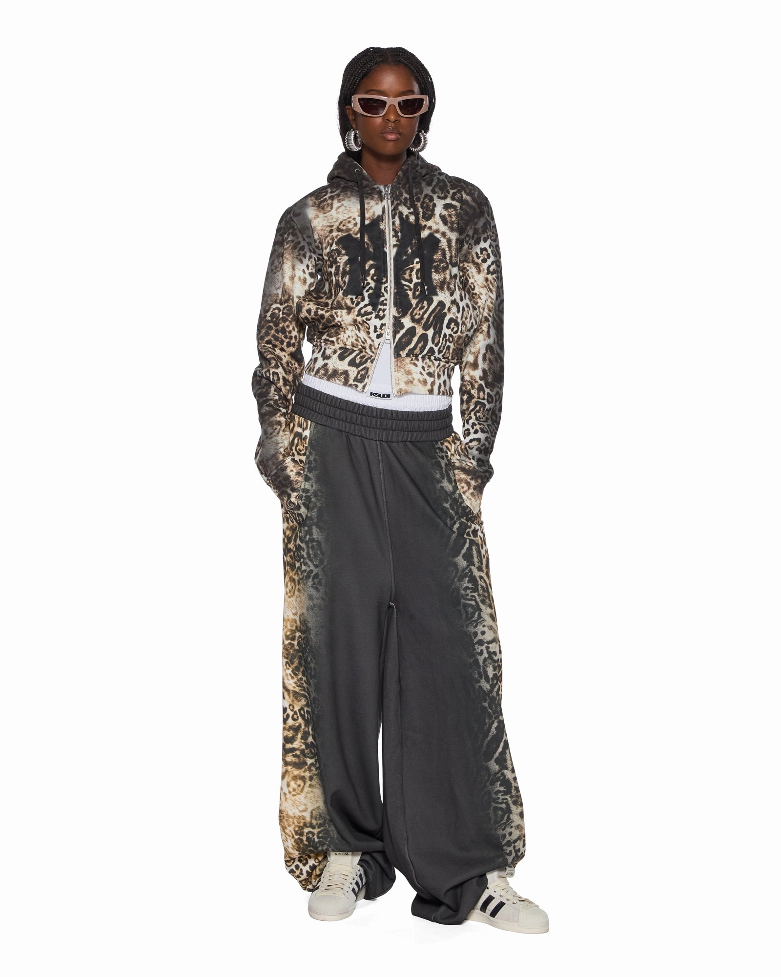 MOWALOLA TRAKPANT BLACK CHEETAH Cozy Comfort