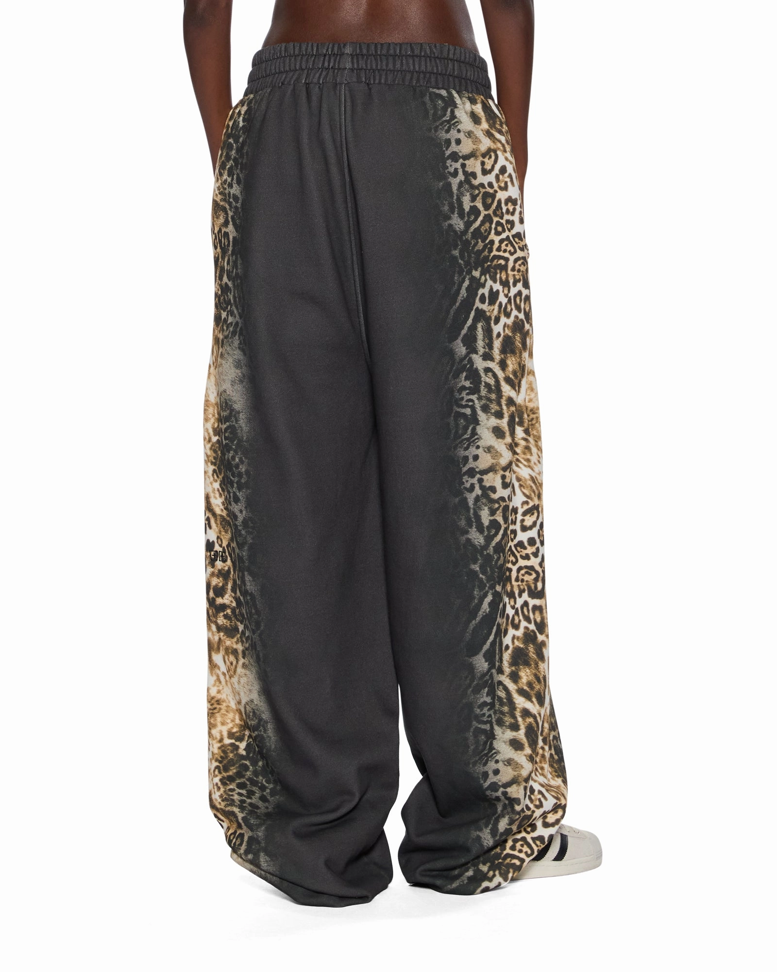 MOWALOLA TRAKPANT BLACK CHEETAH Dressy look Comfortable Look Wear