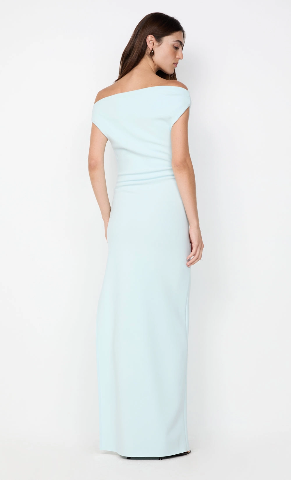 Flexible Design Dance Night LEORA ASYM MAXI DRESS - ARCTIC BLUE