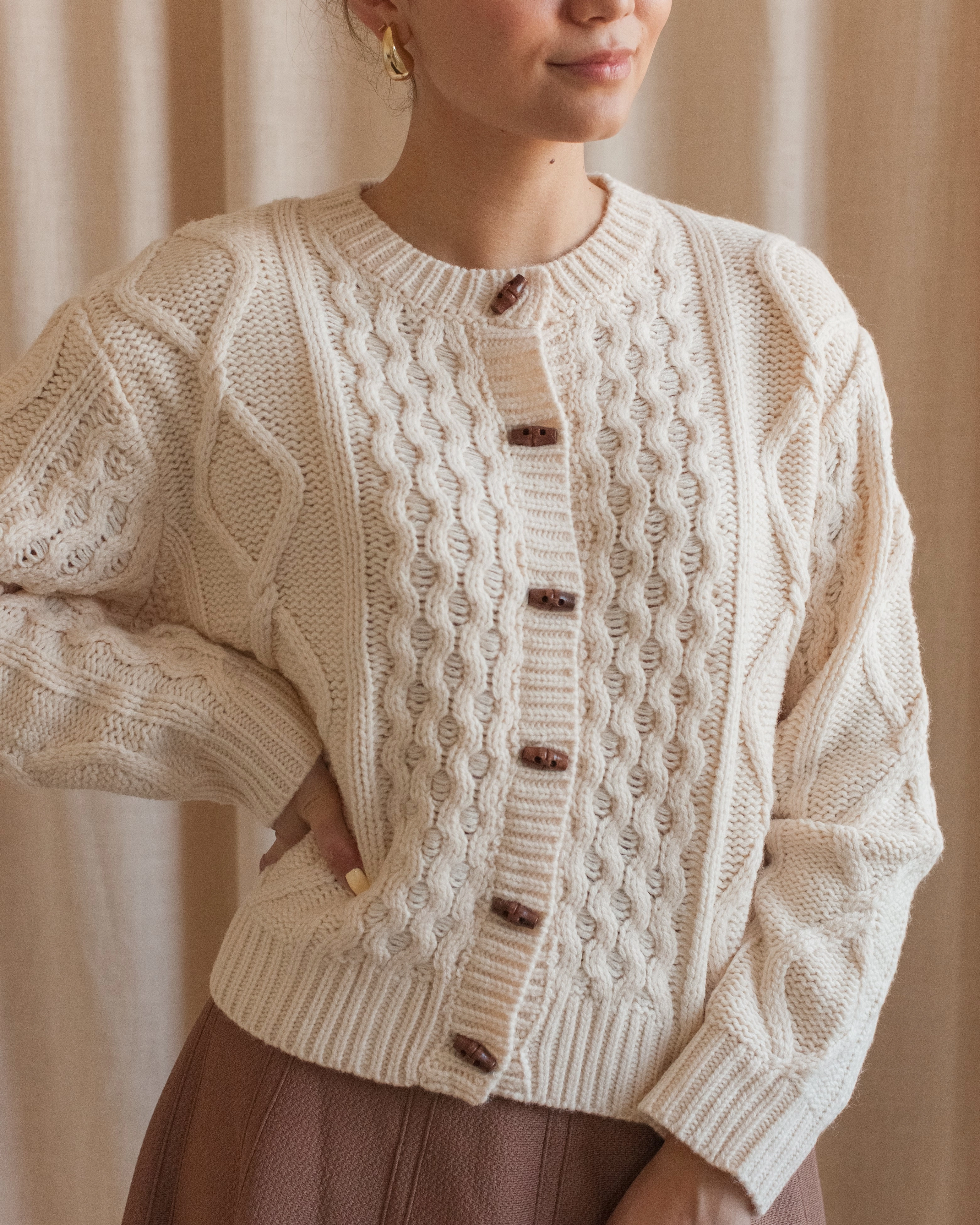 Sustainable Fibers Lightweight Design St.Moritz Cardigan