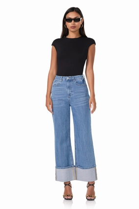 Nina Top - Noir PreShrunkFabric Petal Sleeve Architecture