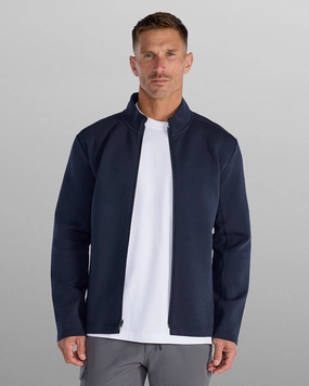 Roamknit Track Jacket DoubleStitched Hemming LightweightWeave