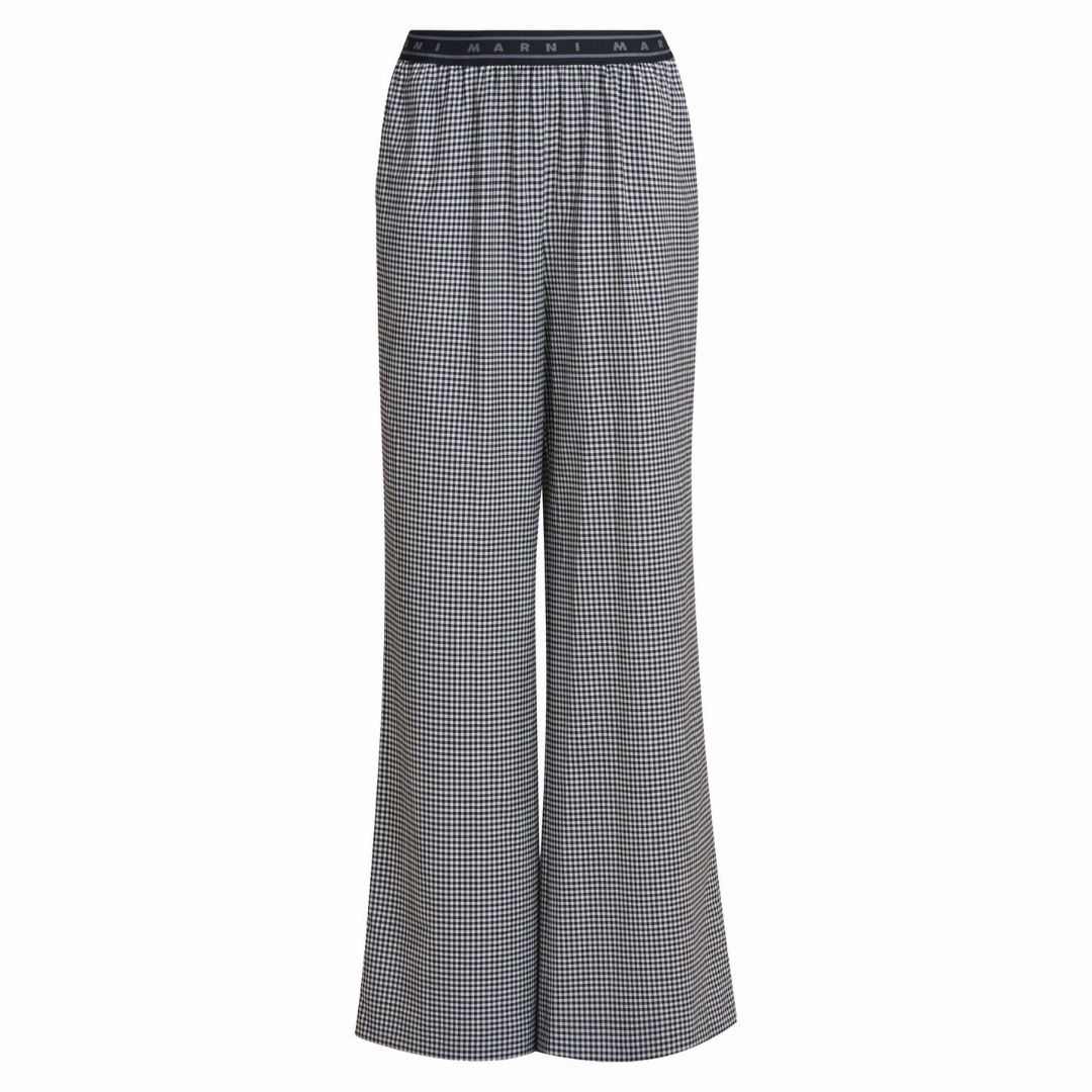 Clean Lines Gingham Pull on Pant