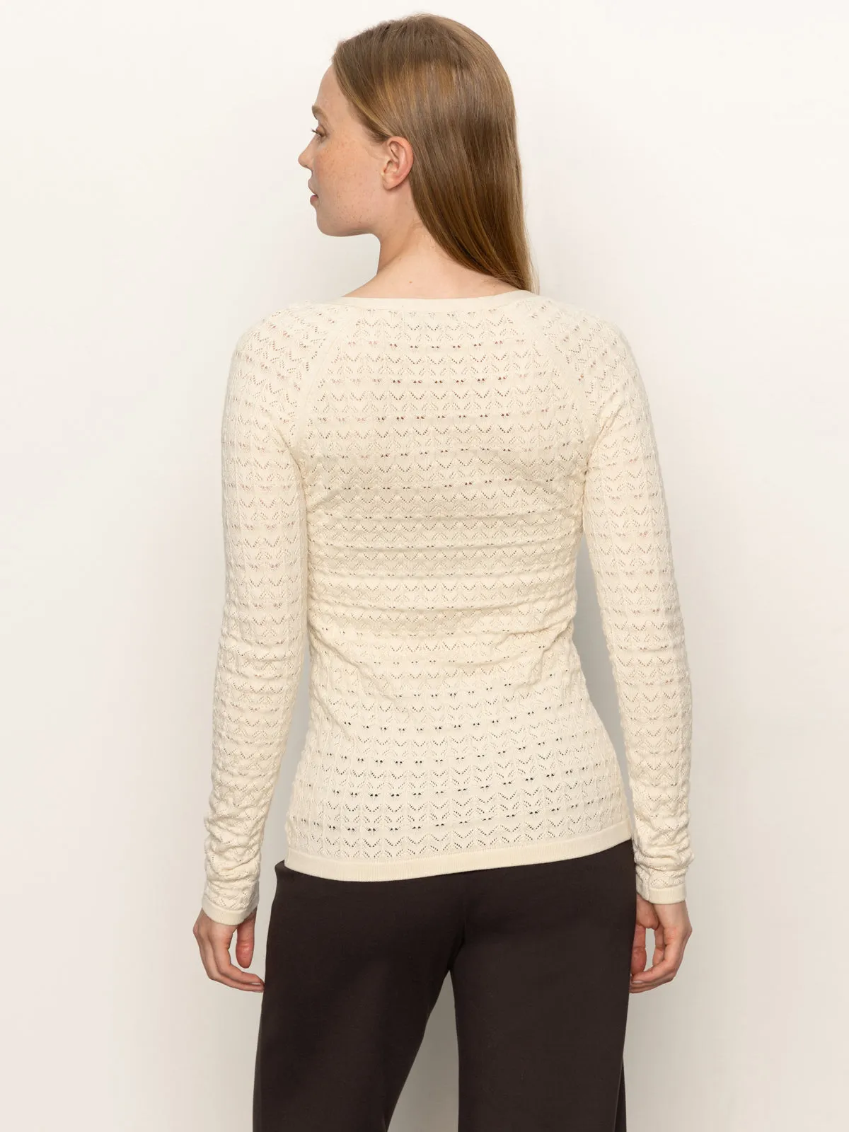 Fitted Raglan Cardi Light Oat Light Reflective Printing Microfiber texture