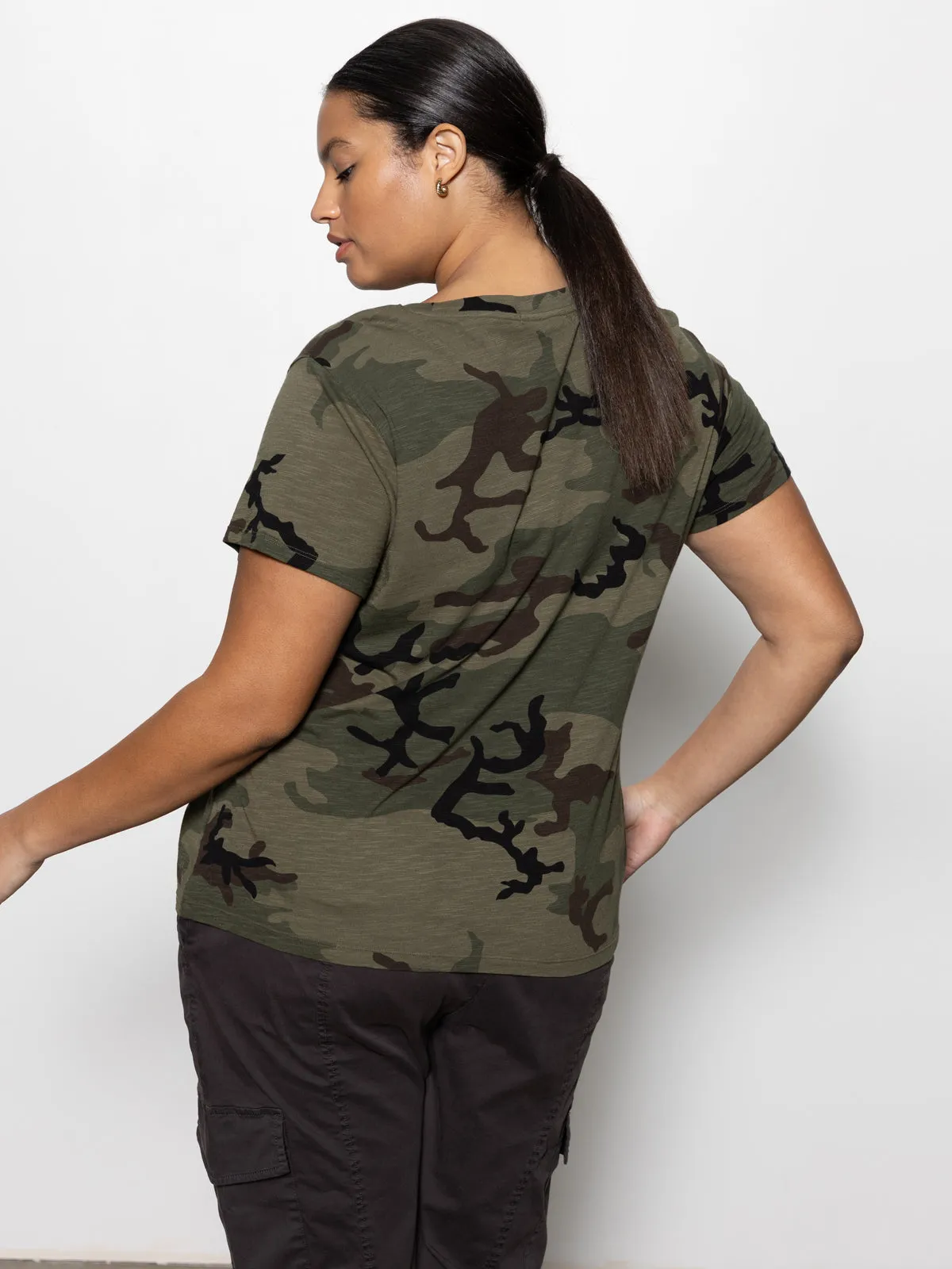 The Perfect Tee Hiker Camo Extended Sizing Relax Fit Design UVProtectionFinish