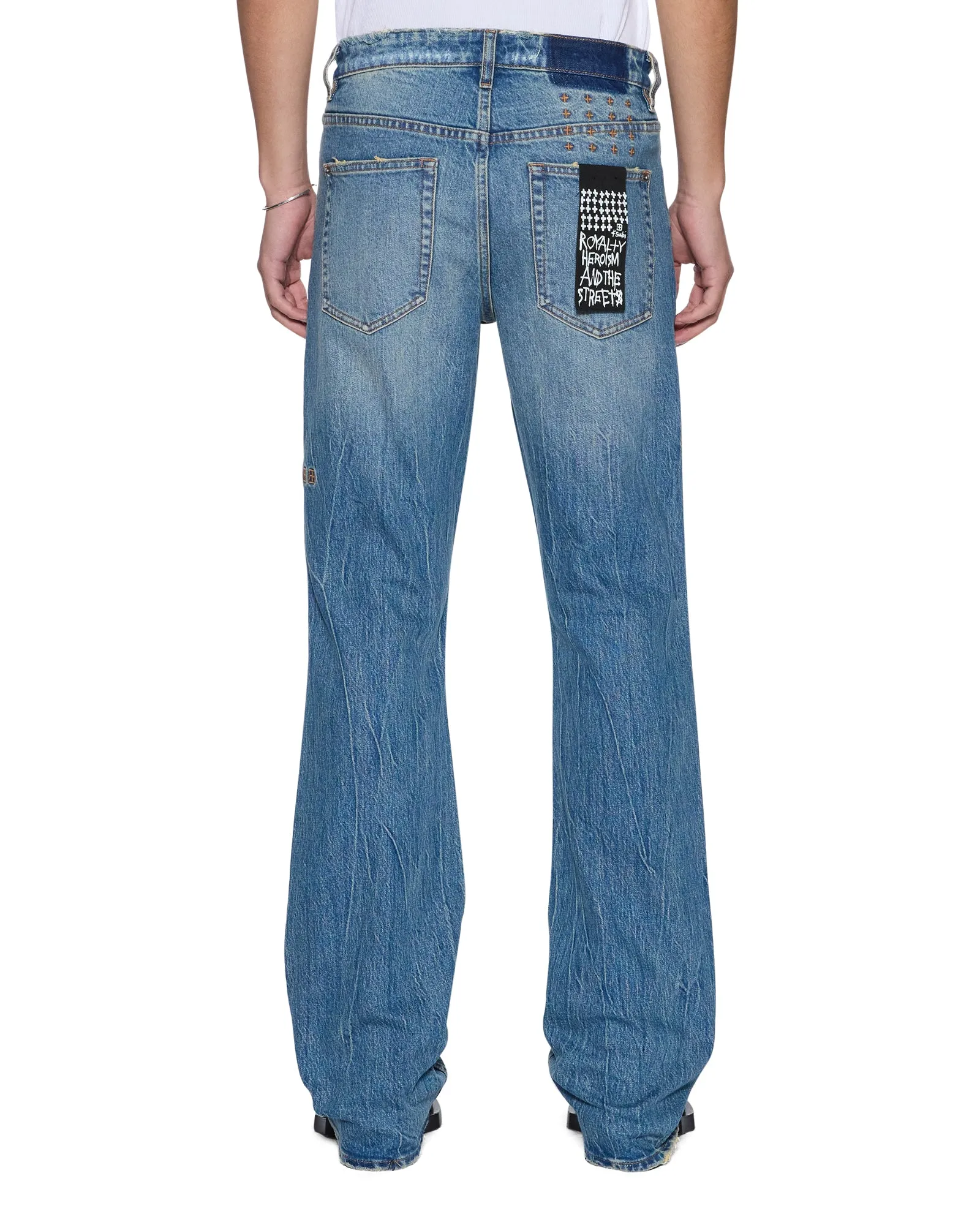 BRONKO TEXAS BLUE STUDDED Basic Piece