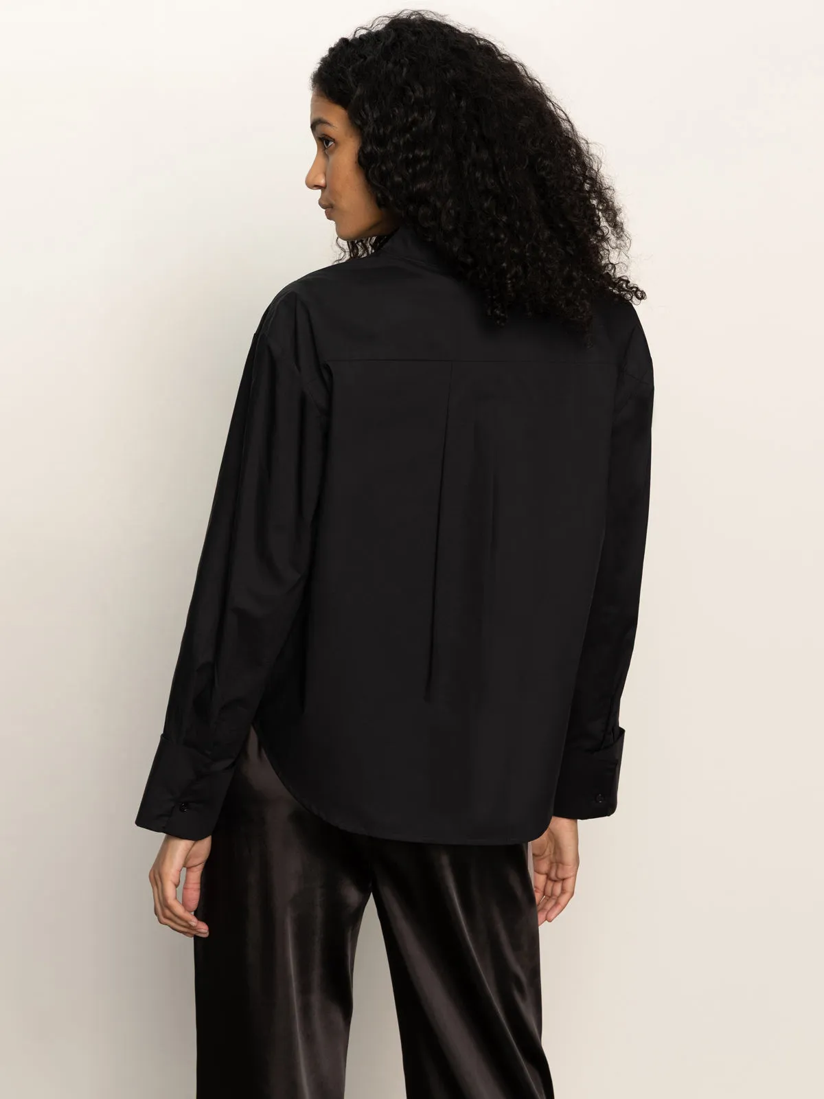 All-Season Comfort Wear New Era Tuxedo Shirt Black
