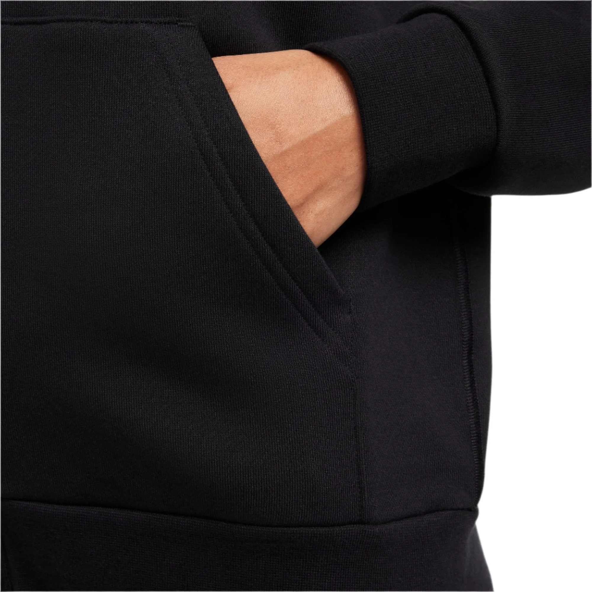 Nike SB - Full Zip Fleece Hood in Black/White