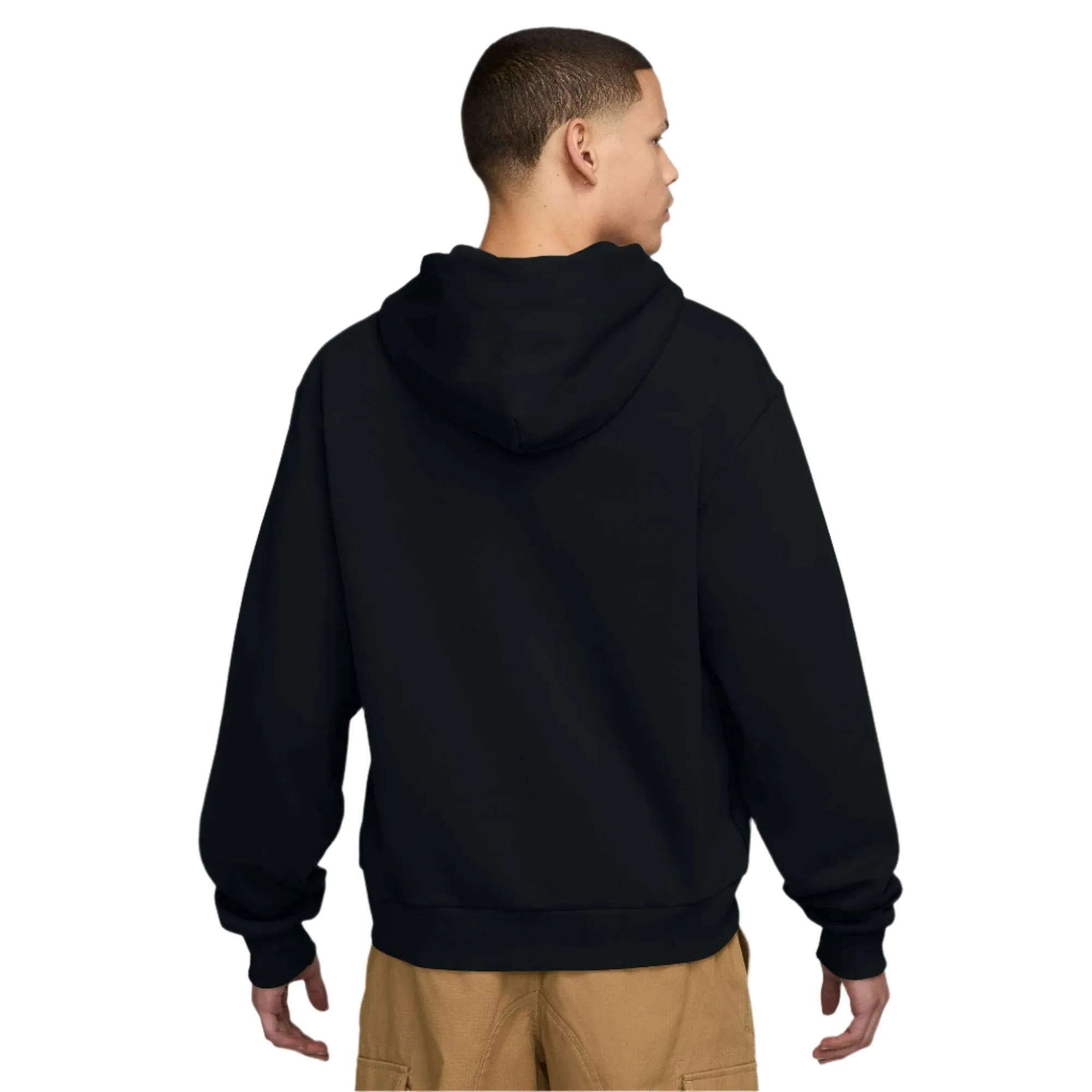 Nike SB - Full Zip Fleece Hood in Black/White