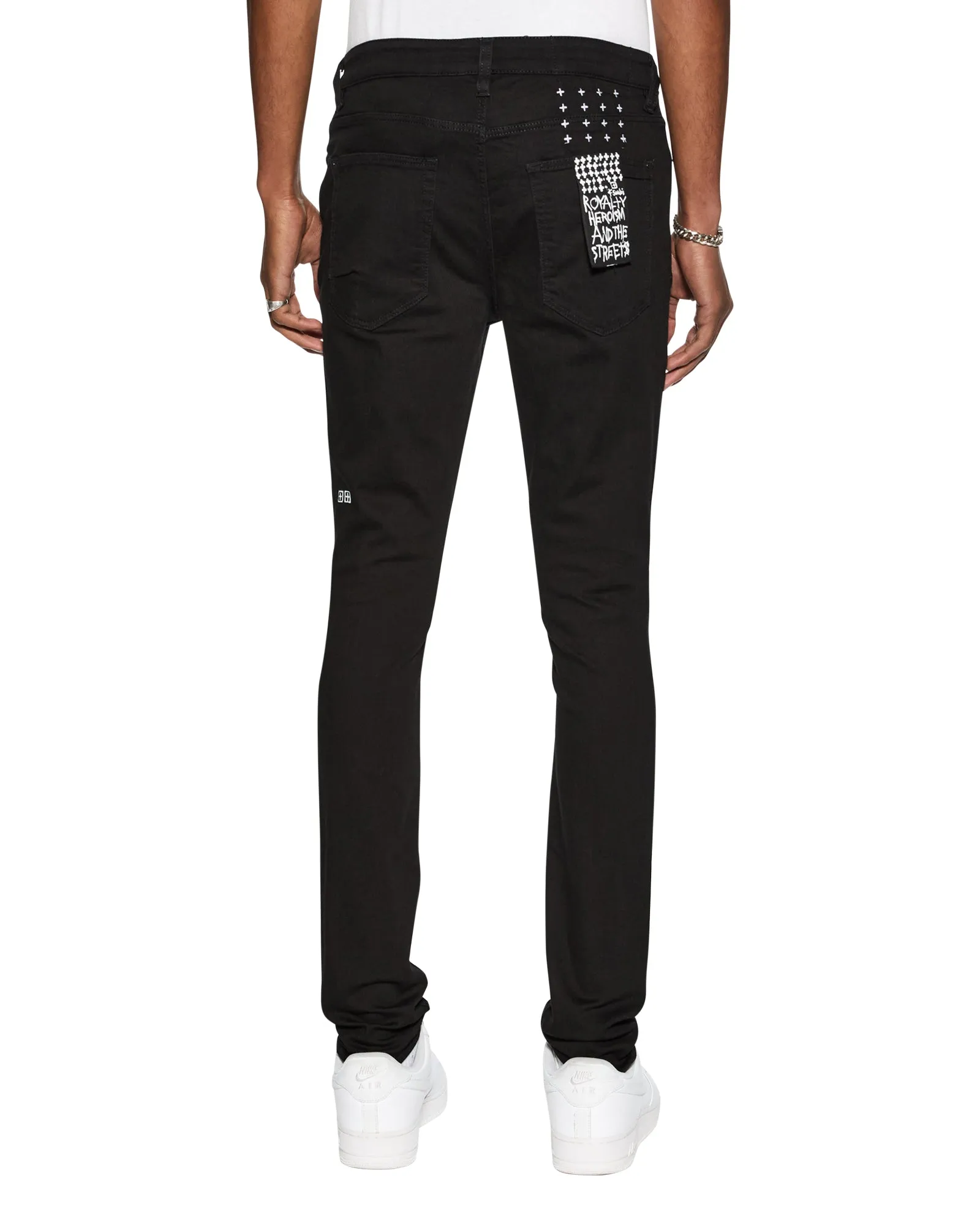 VAN WINKLE BLACK REBEL Pre Washed Denim