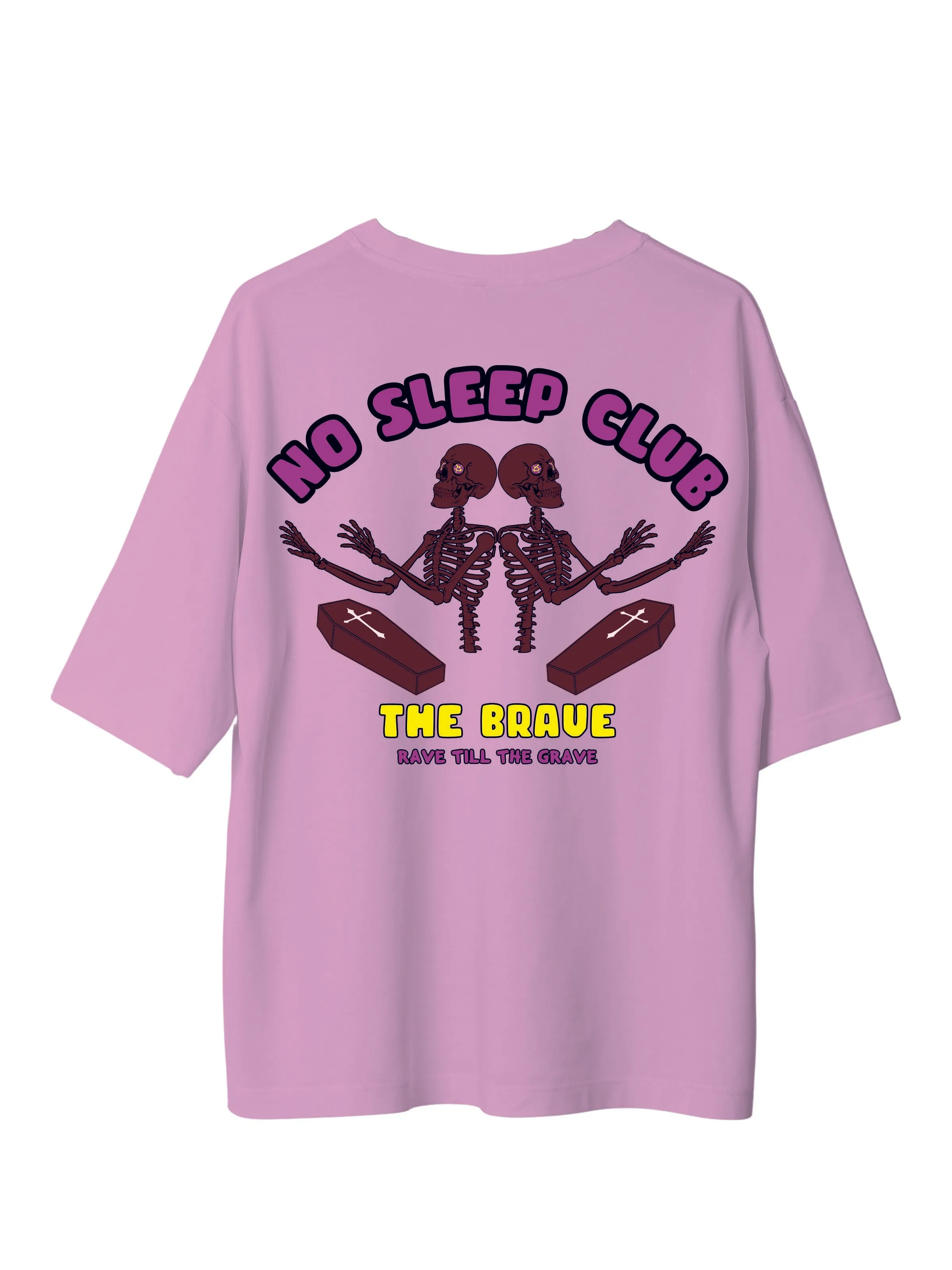 No Sleep Club : Burger Bae Oversized  Tee For Men and Women