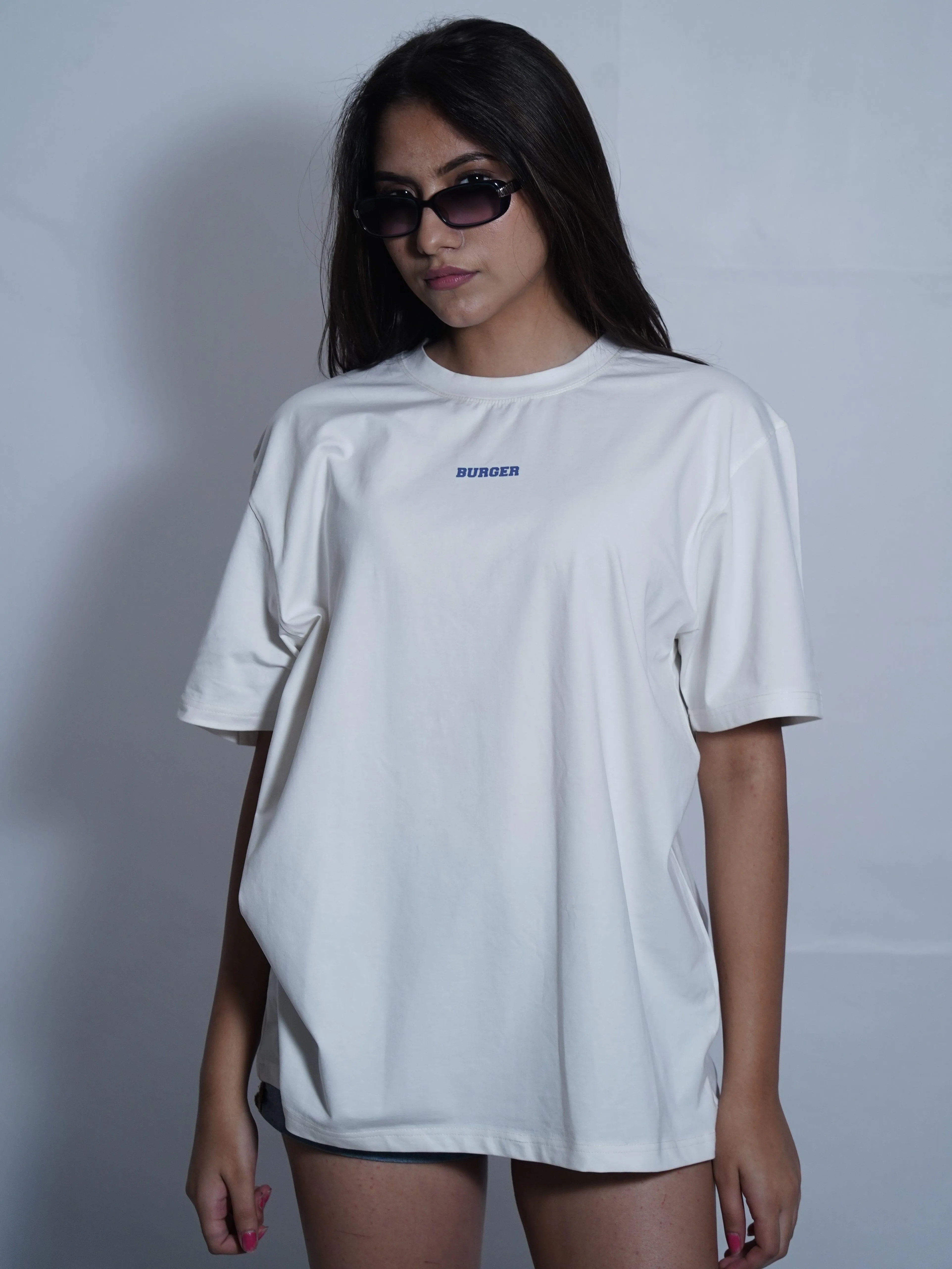 No Sleep Club : Burger Bae Oversized  Tee For Men and Women