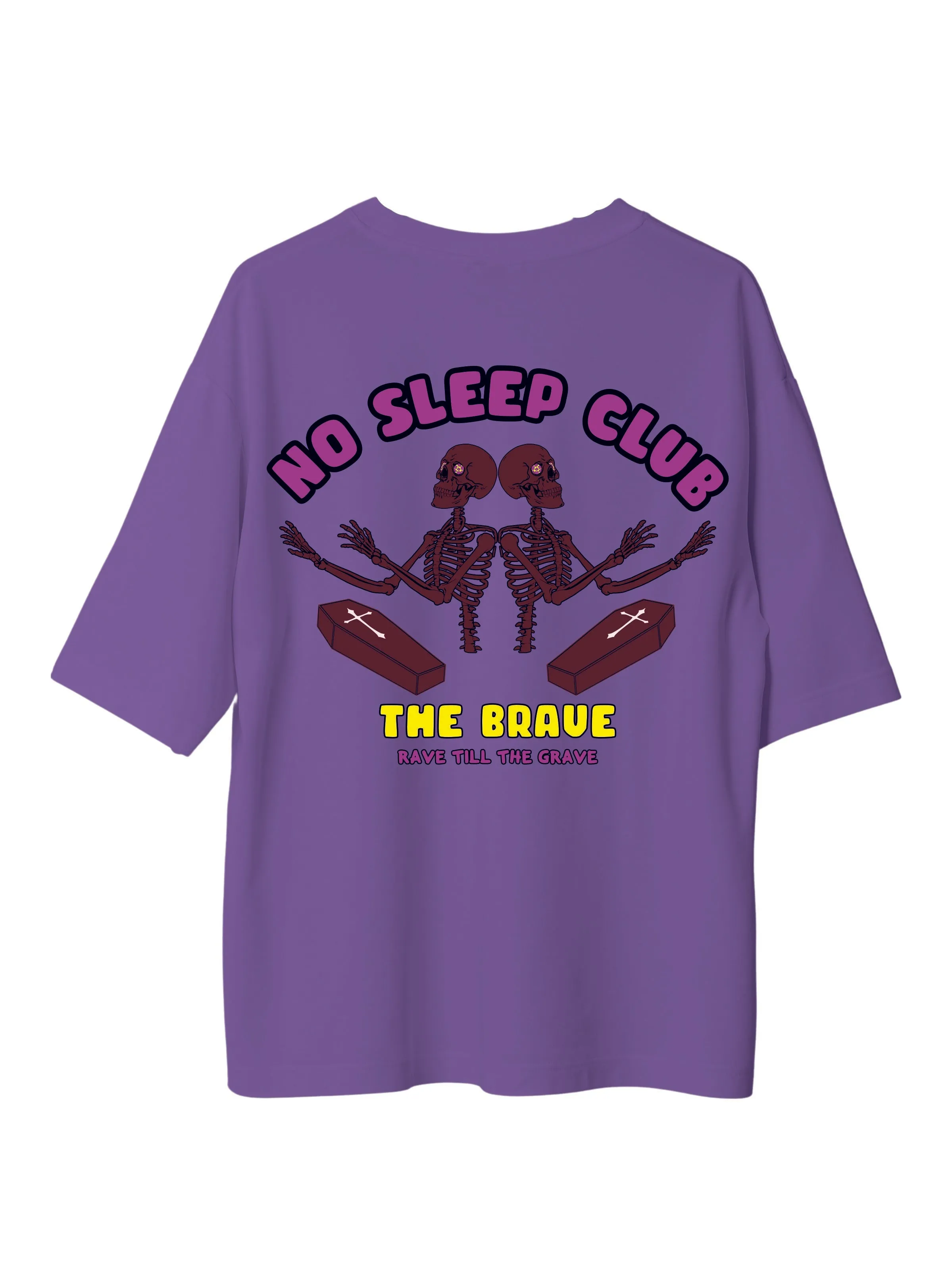 No Sleep Club : Burger Bae Oversized  Tee For Men and Women