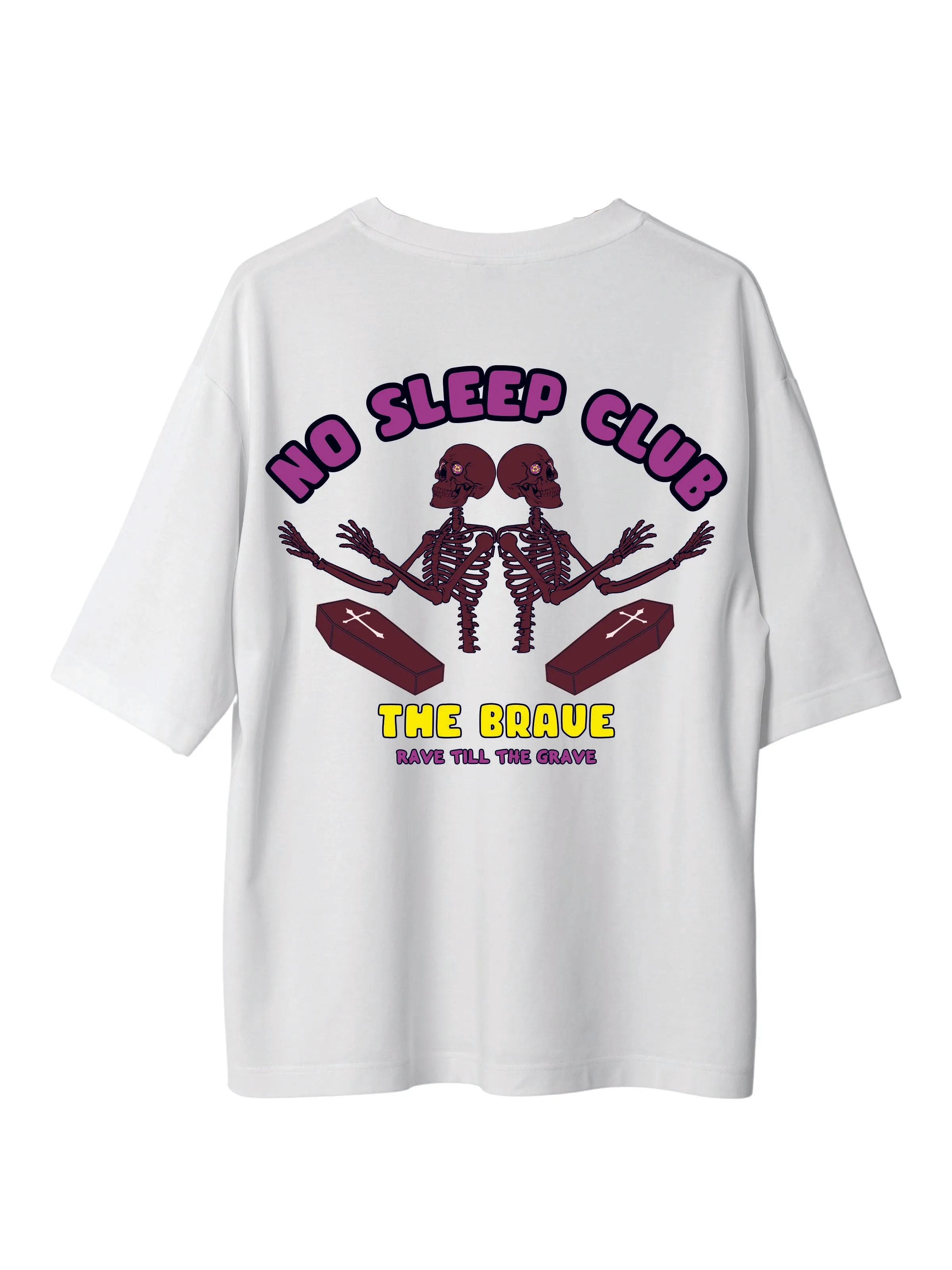 No Sleep Club : Burger Bae Oversized  Tee For Men and Women