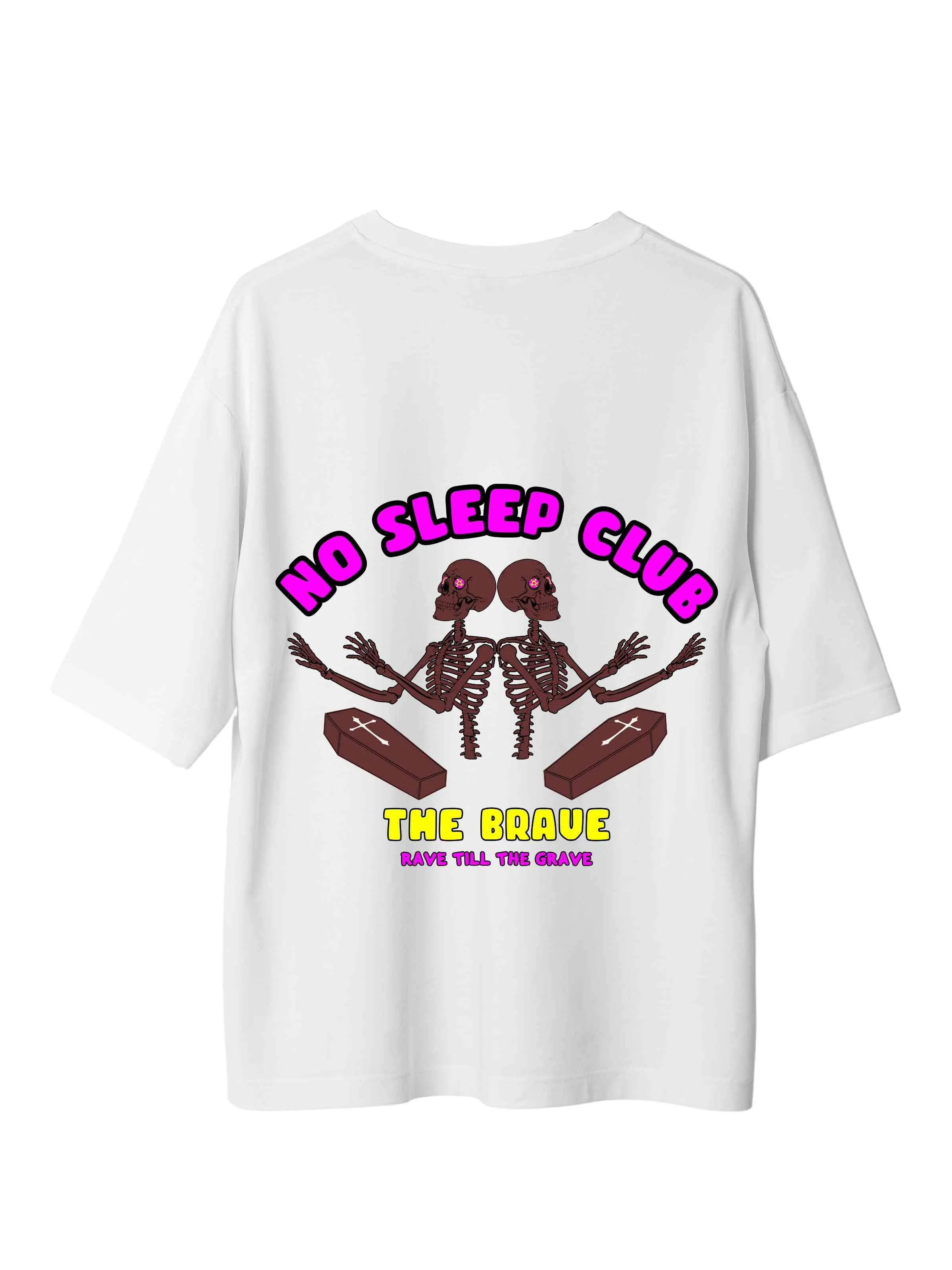 No Sleep Club : Burger Bae Oversized  Tee For Men and Women