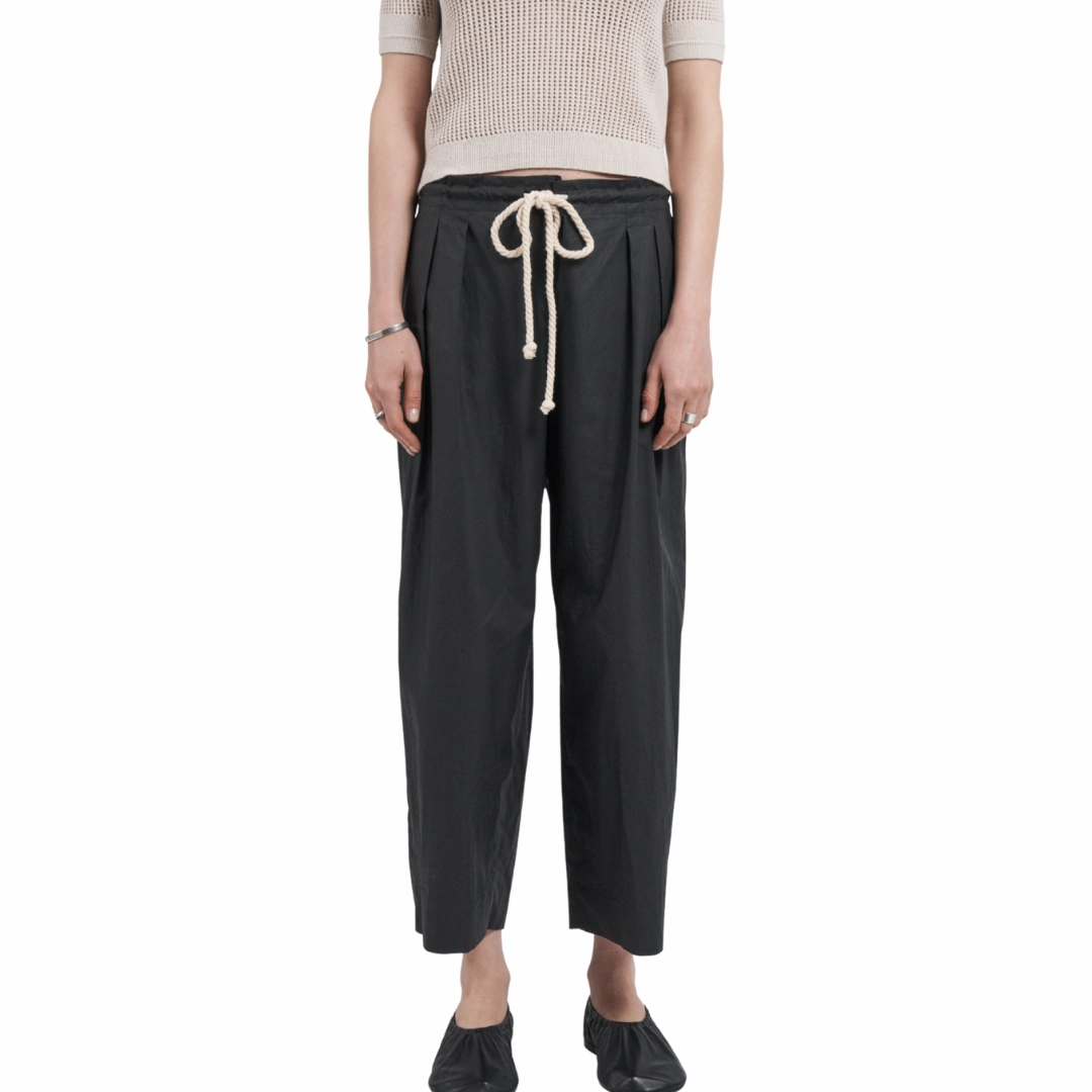 Sateen Drawstring Pant Breathable Waistband Breath Fit