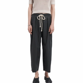 Sateen Drawstring Pant Compact Fit Printed design