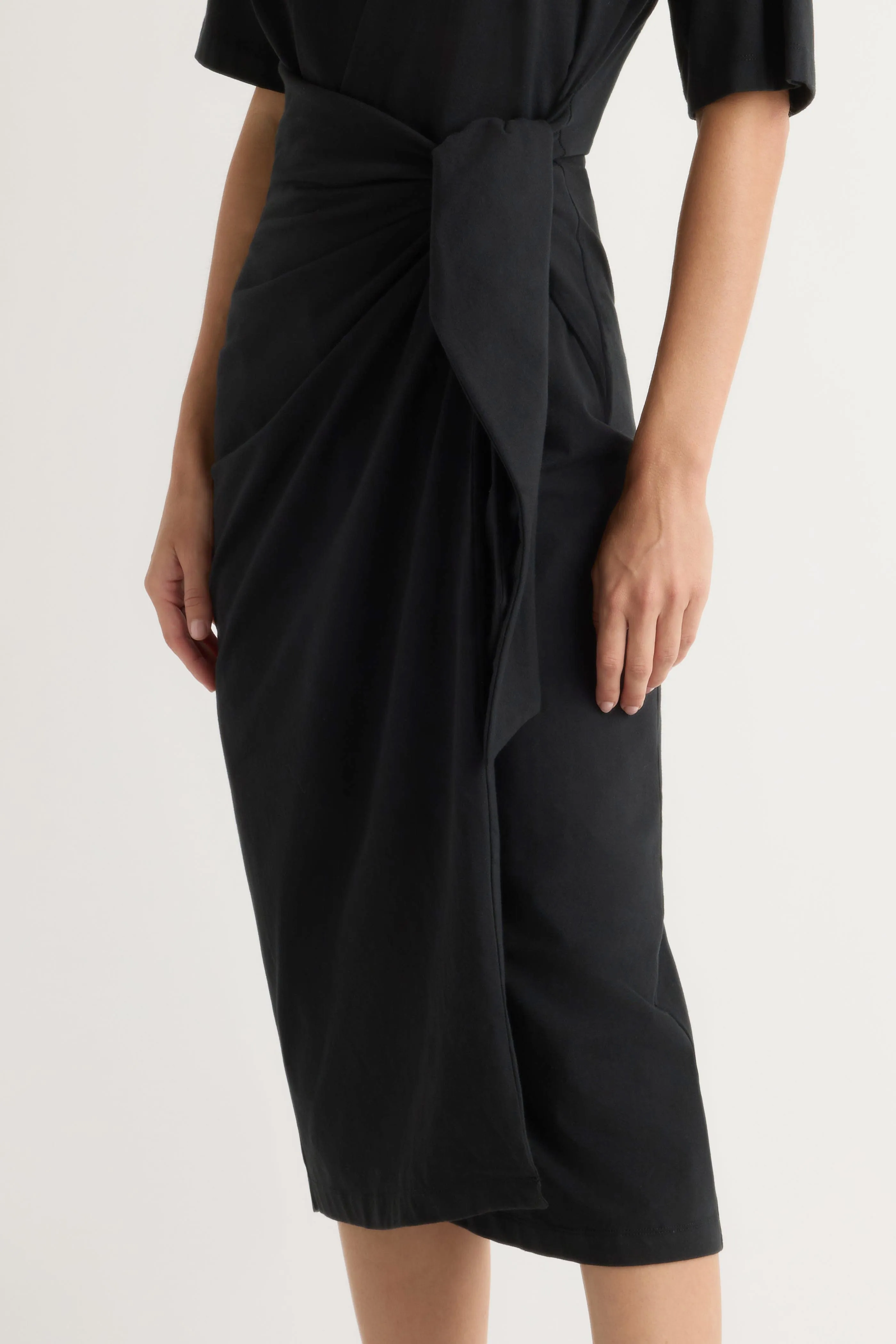 Farm Scene Noa Organic Cotton T-Shirt Wrap Dress