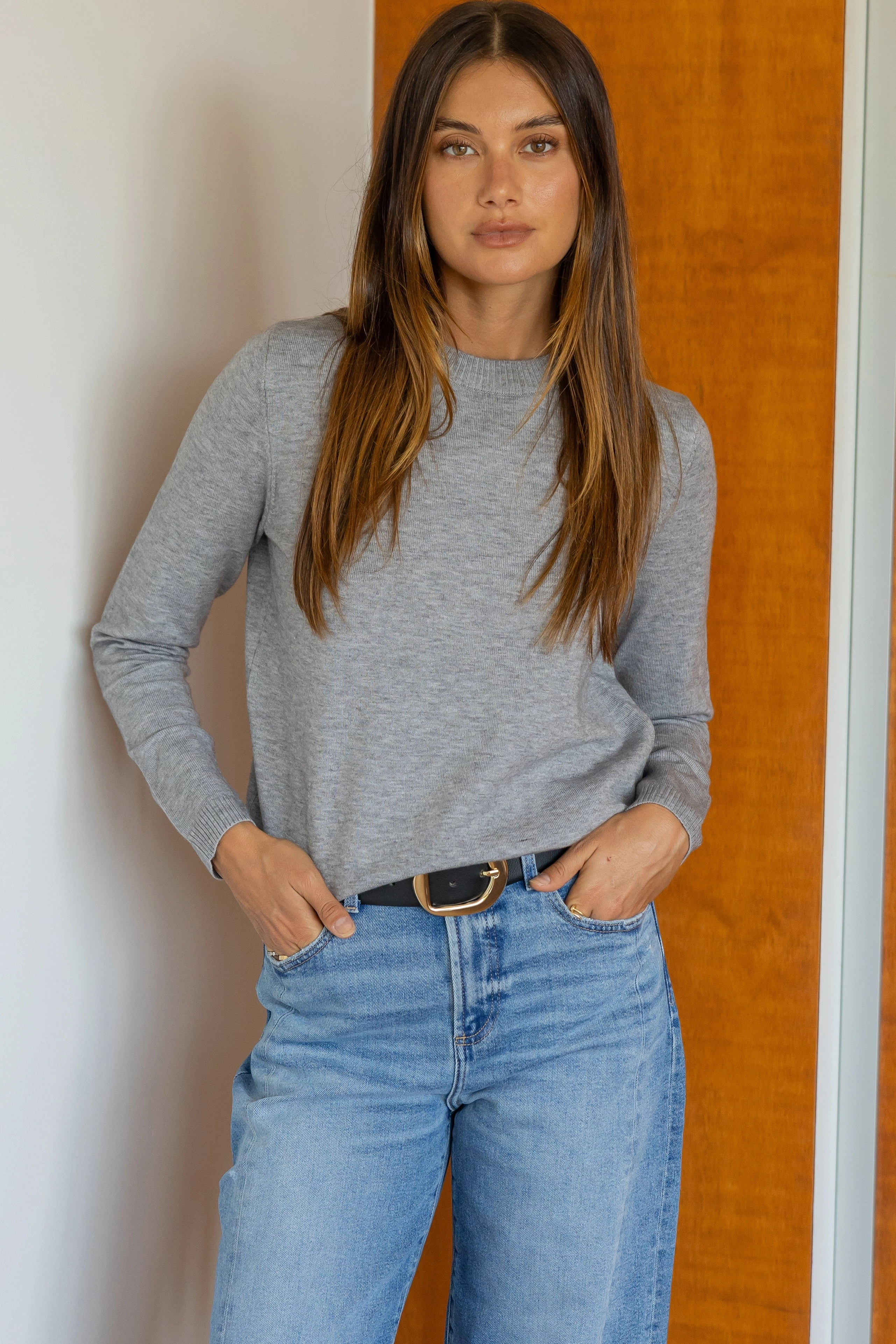 Nolita Crew Neck Weekend Comfort Gradient Colorfast Dye