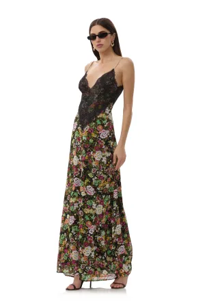 Bright bold dress Prianka Dress - Vintage Floral