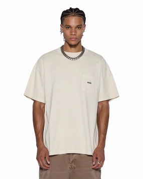 Vintage Wash EST EKCESS POCKET SS TEE DESERT