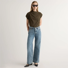 Kenny Asymmetric-Neck Tee NonFade Dye