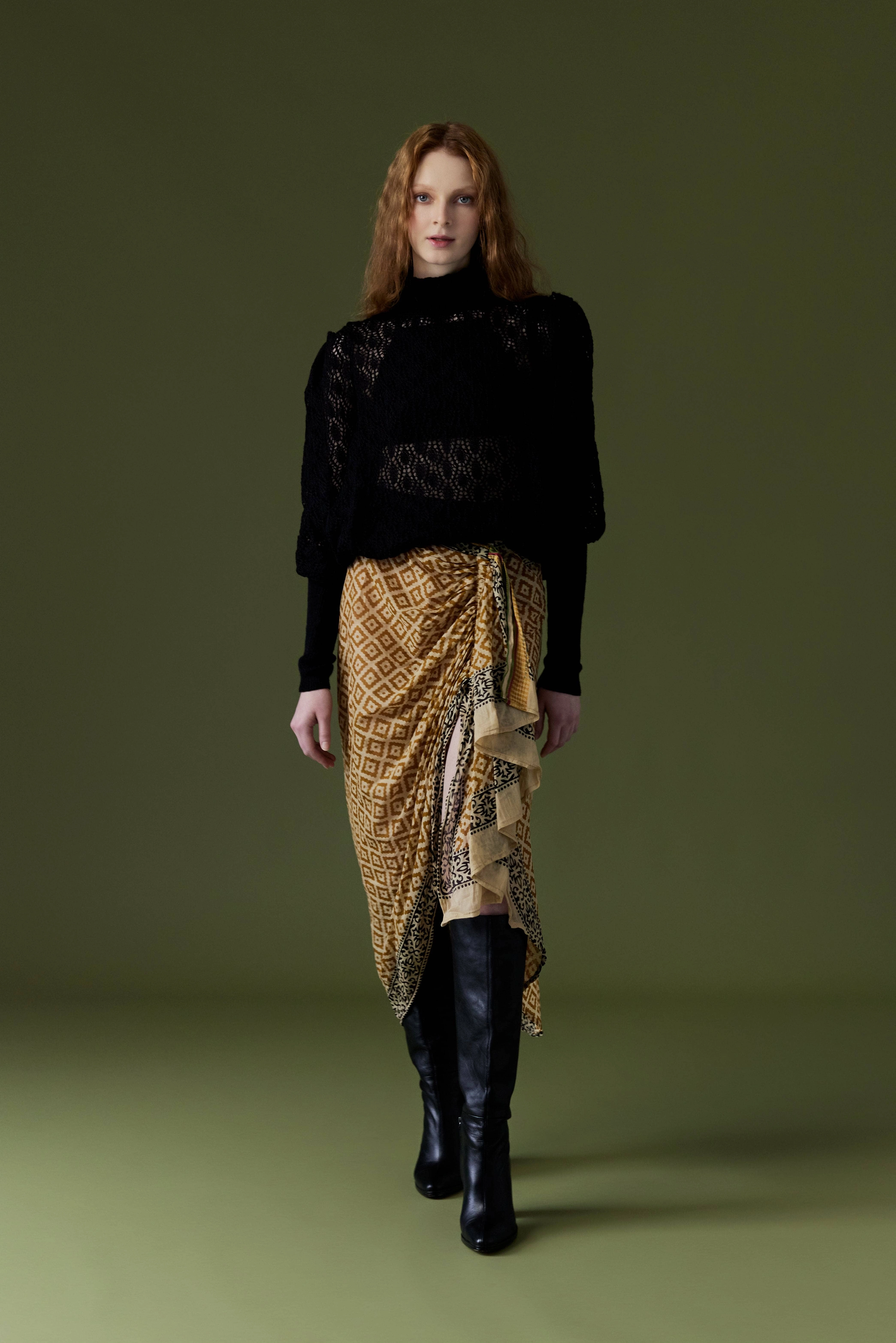 Ashi II Pareo Skirt Edgy Look Fresh Energy