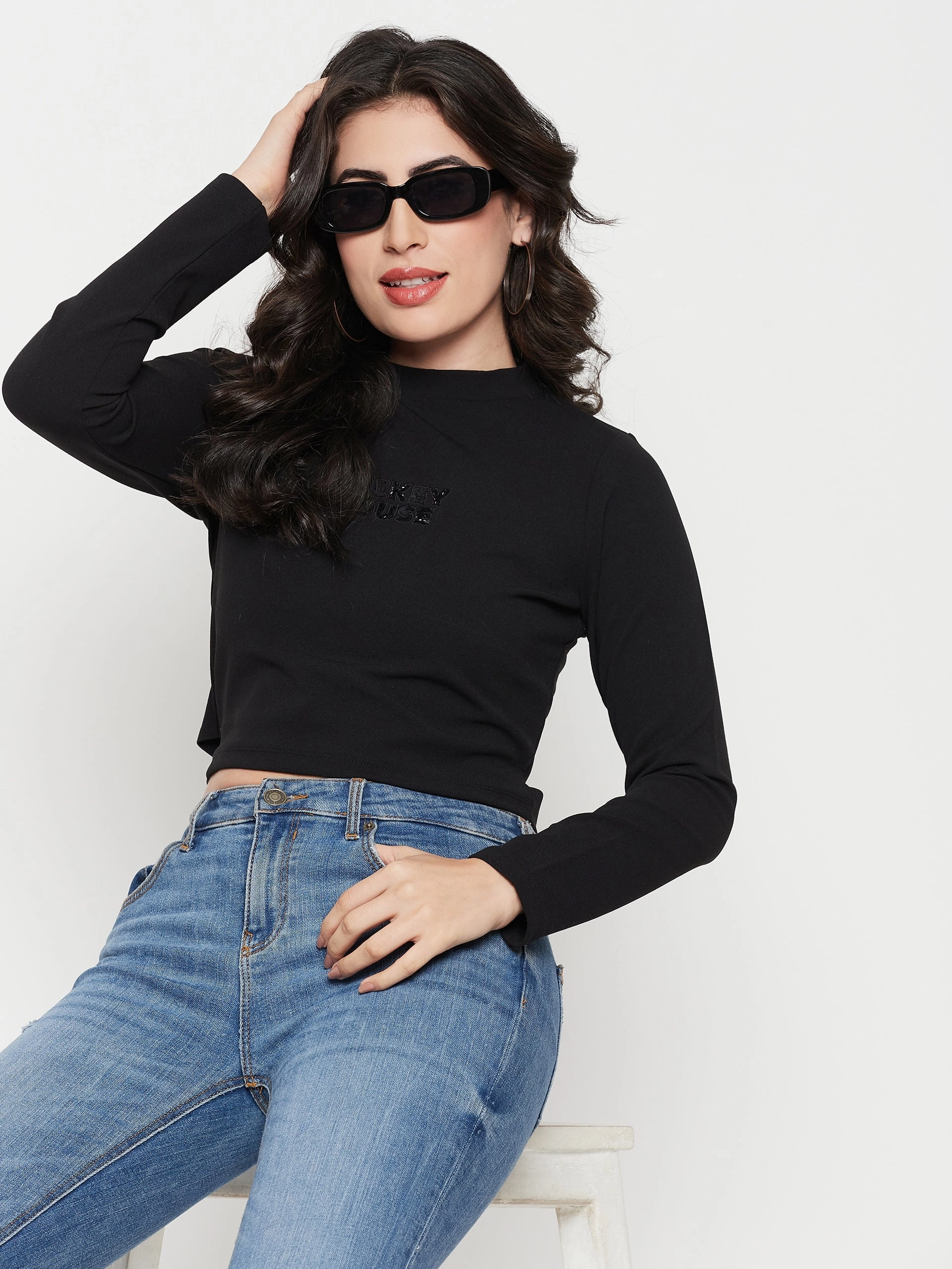 Madame Black Disney Top BiodegradableFabric