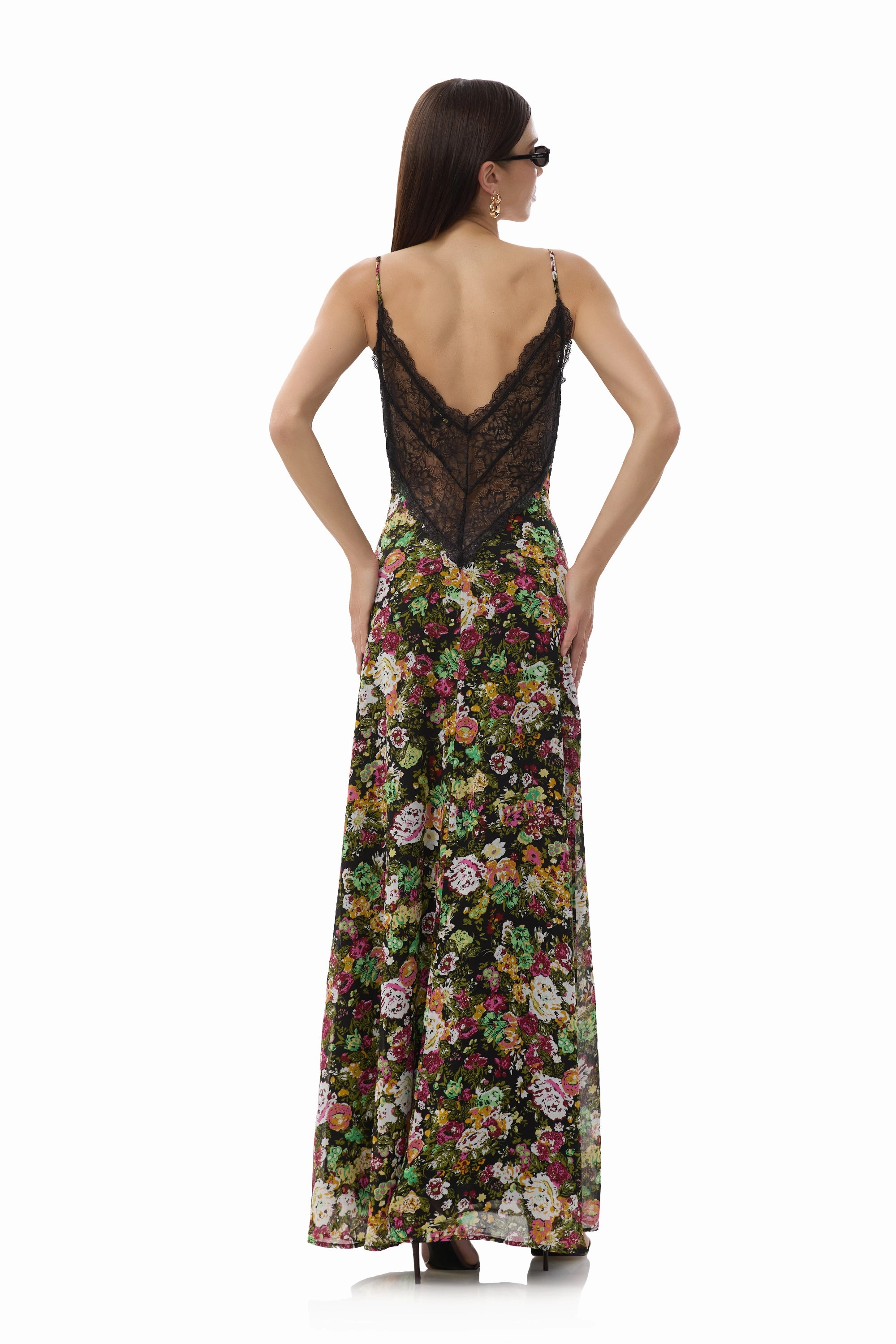 Prianka Dress - Vintage Floral Flattering Comfort Wear