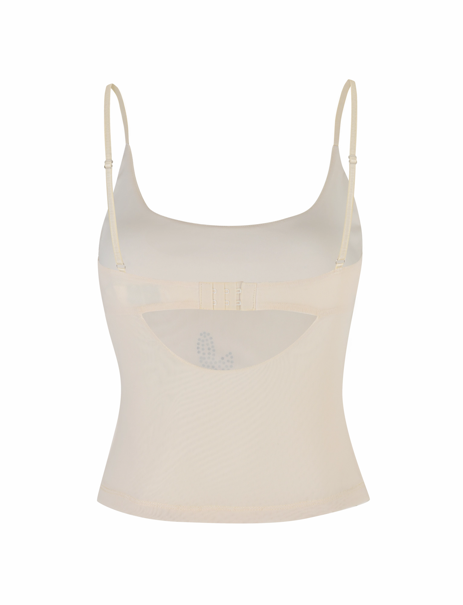 OCTAVIA TOP - NEUTRAL : CREAM Classic Crew Neck
