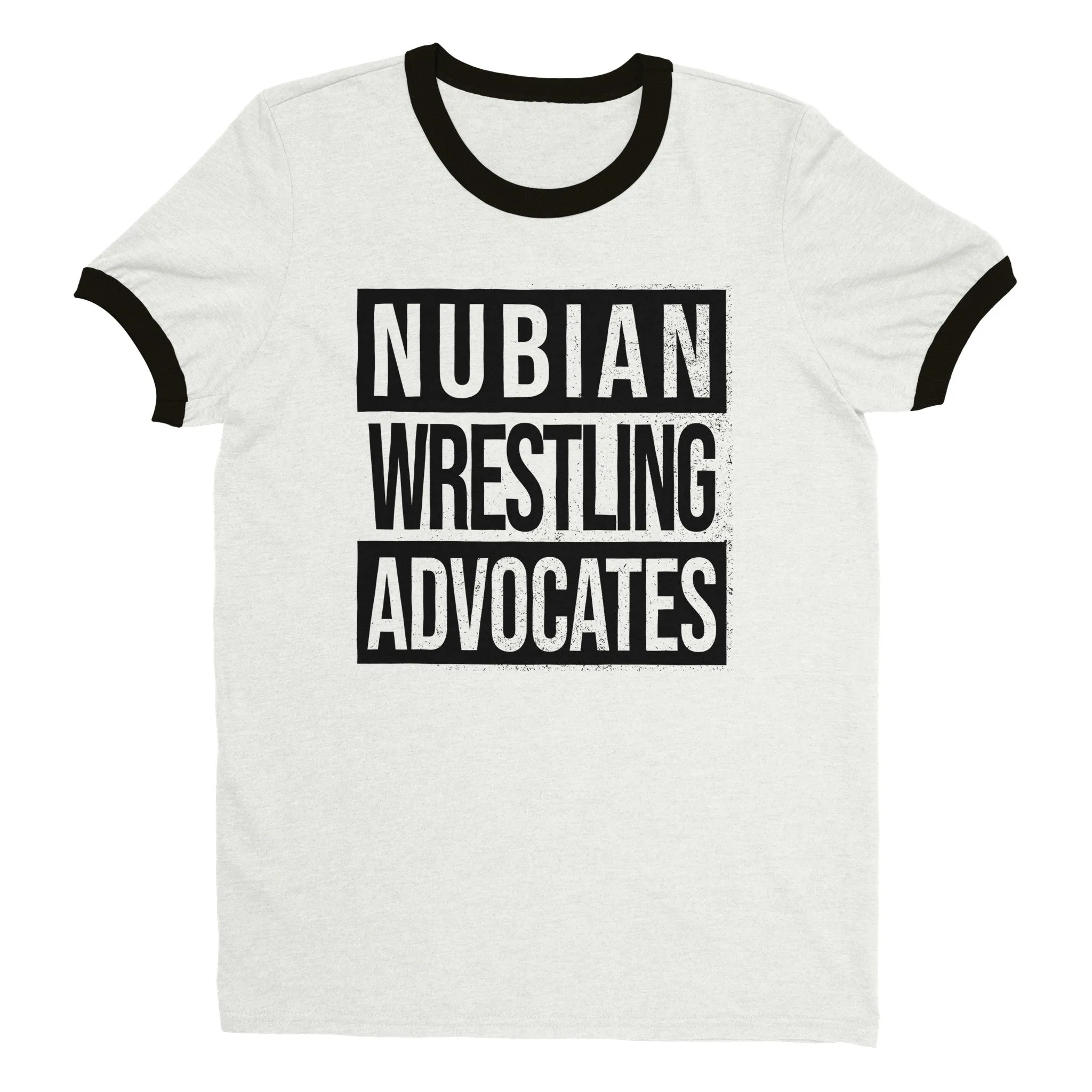 N.W.A.: Nubian Wrestling Advocates Ringer Tee