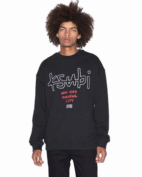 Comfy Style ErgonomicShape NYC 4X4  BIGGIE CREW JET BLACK