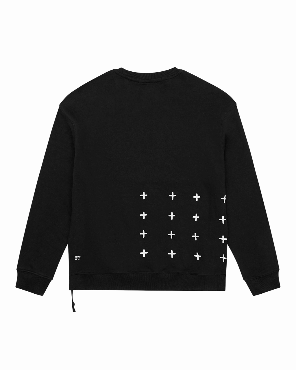 AntiPilling Finish Double Layered Fabric NYC 4X4  BIGGIE CREW JET BLACK