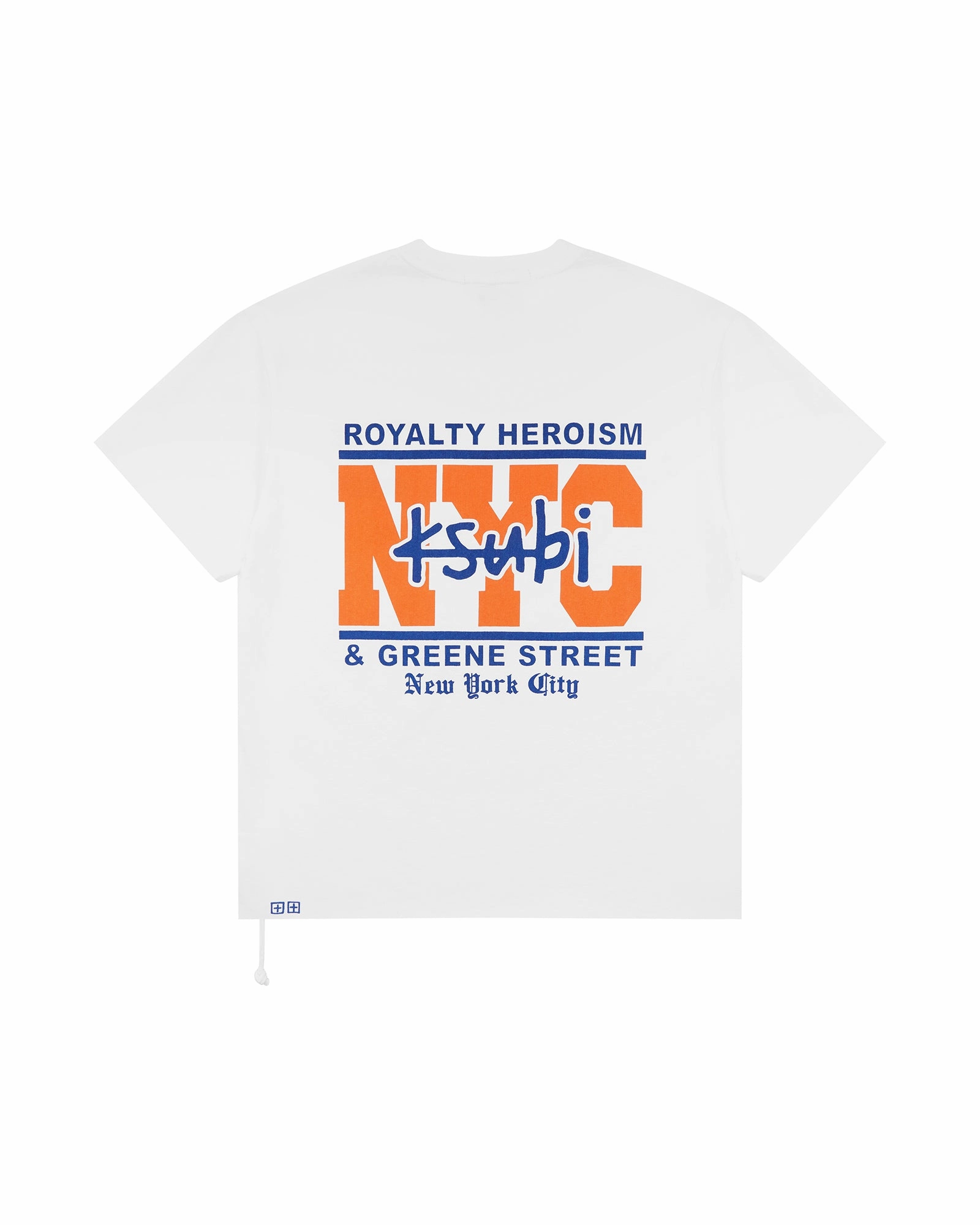 Tagless Design Seasonal Fashion NYC AND THE STREETS SS BIGGIE TEE WHITE