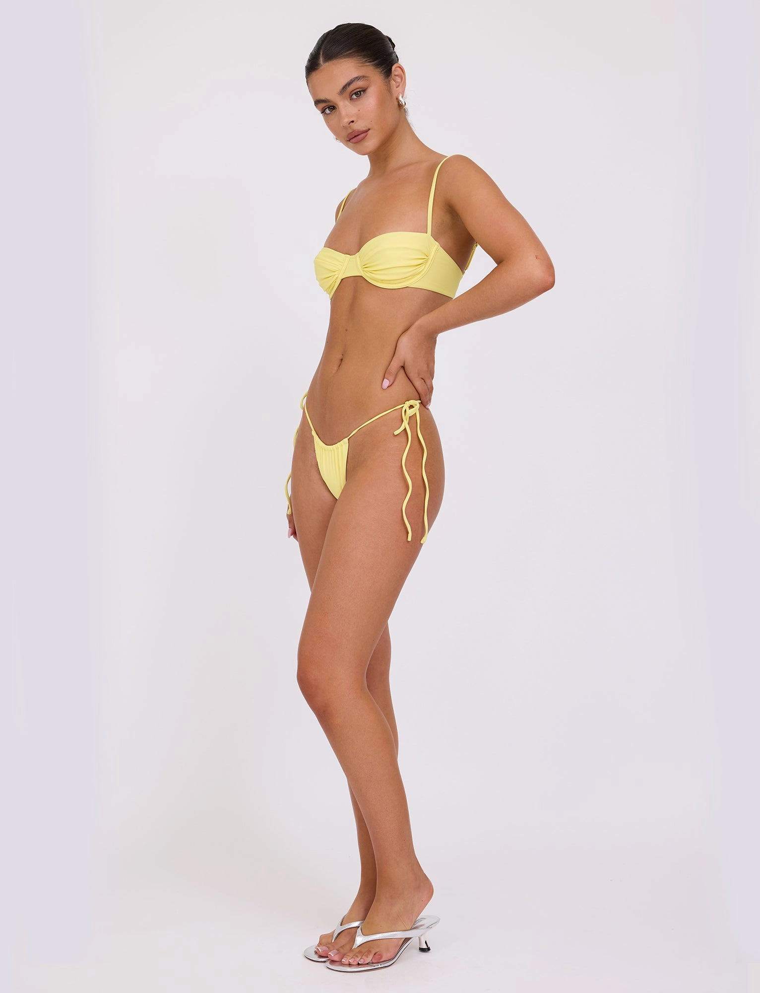 Holiday mode KHESSA BIKINI BOTTOM - YELLOW : LEMON