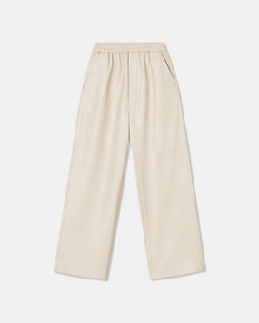 Odessa - Okobor? Alt-Leather Pants - Creme Chic Design