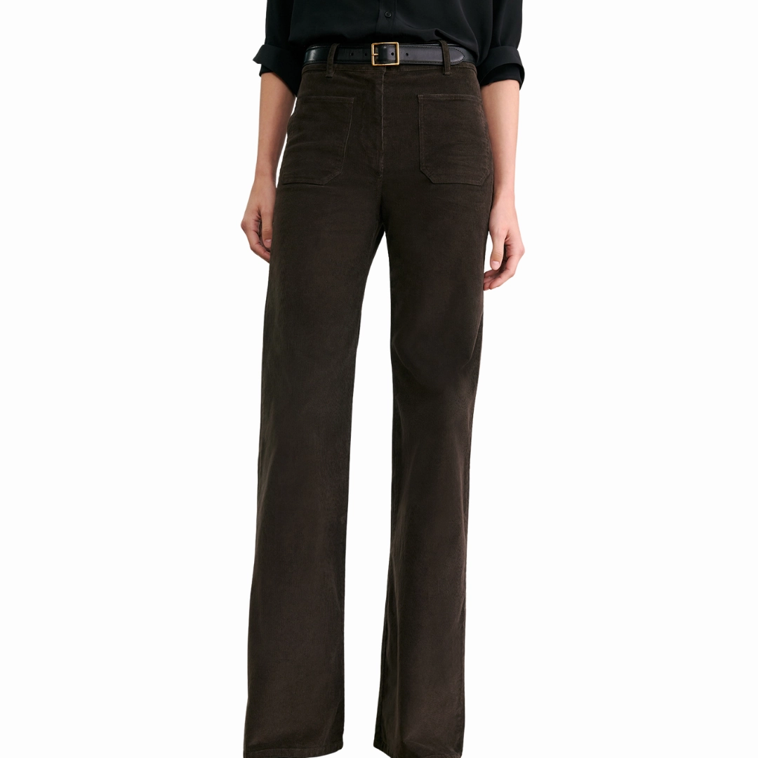 Chocolate Brown Florence Pant Professional Wear Heat Dissipating