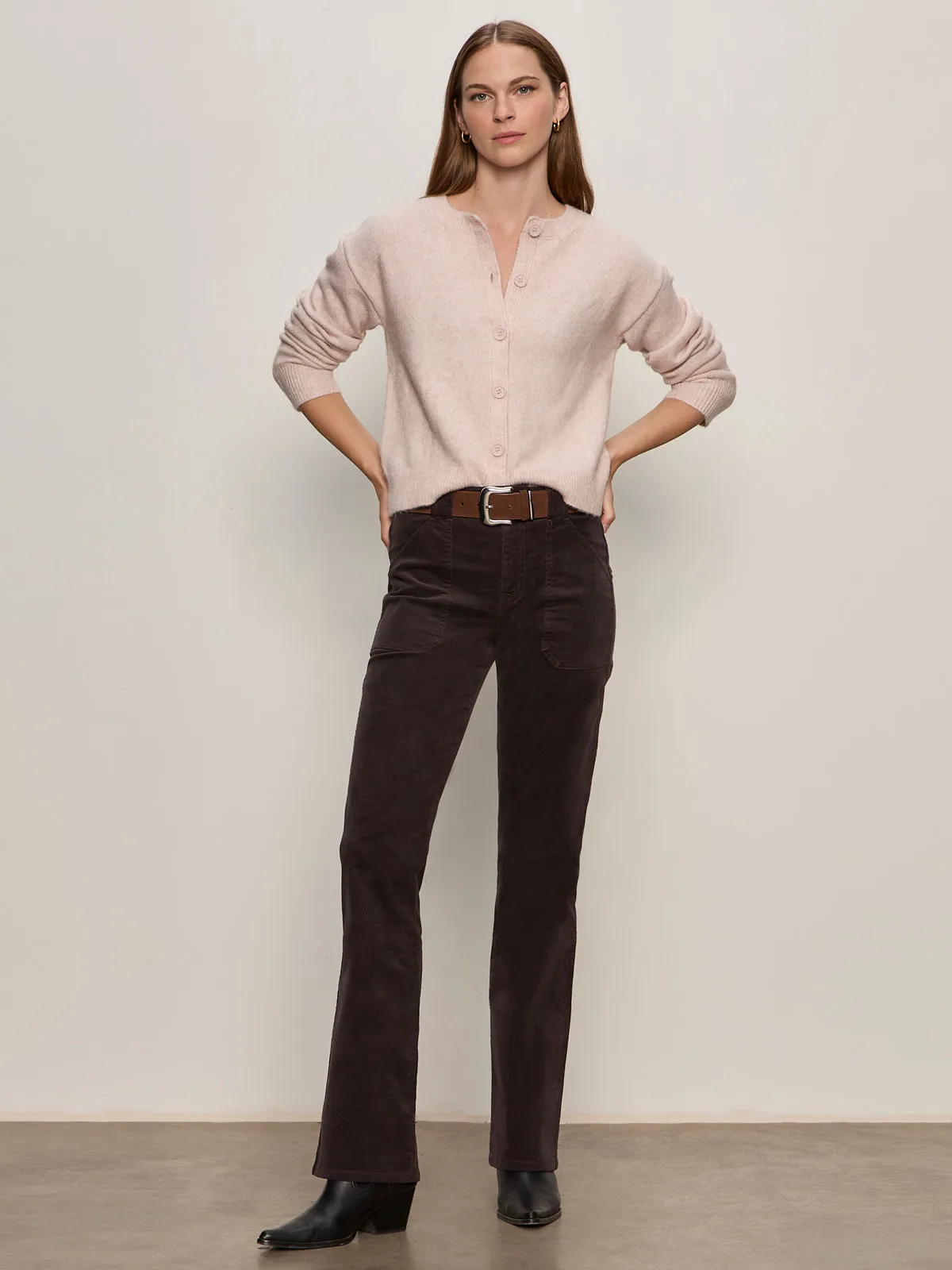 Must-Have Cardi Heather Rose AdvancedAirflowChannels
