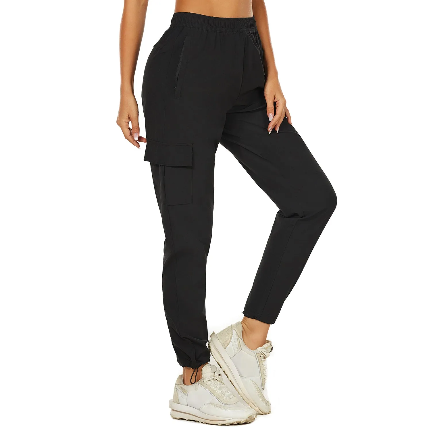 One for All High-Waisted Hiking Pants Black