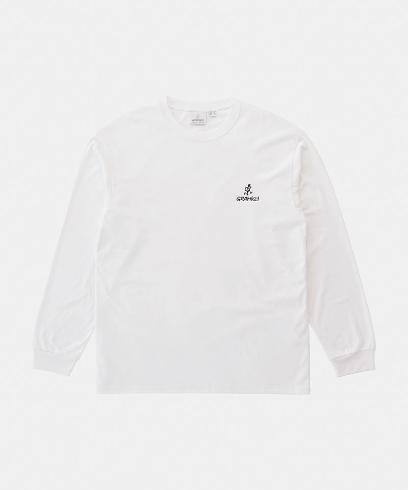 One Point Logo L/S Tee Cashmere combination