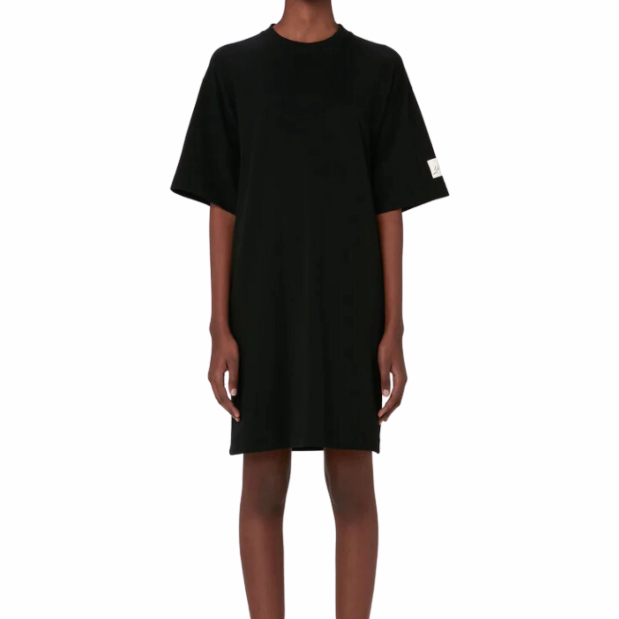 Color Pop Open Back T-shirt Dress
