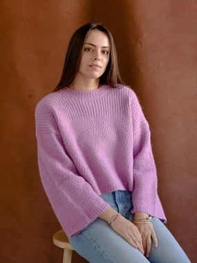 Orchid Dolman Sweater Minimal Vibe