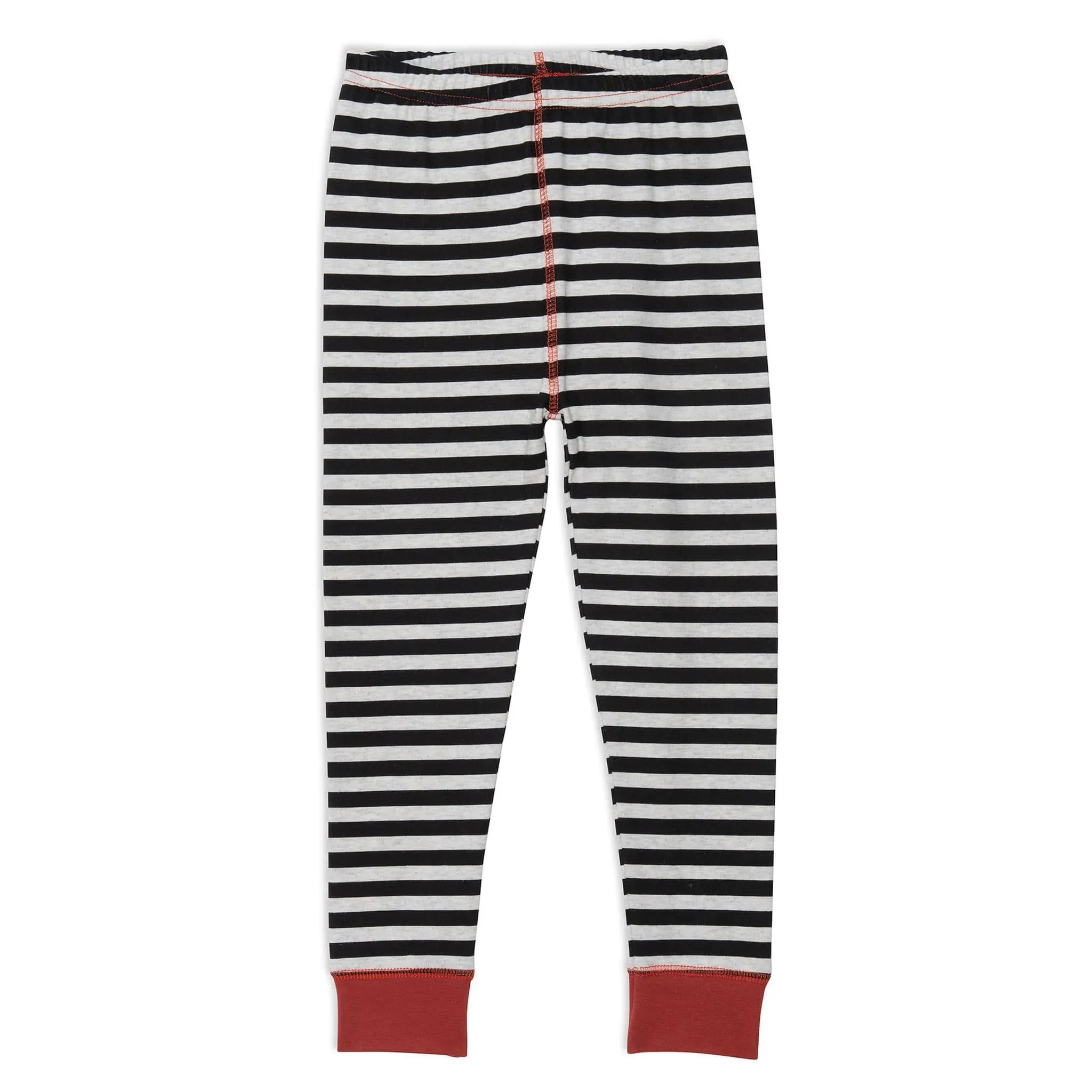 Organic Cotton Two Piece Printed Boys Pajama Set Skating Bears | DEUX PAR DEUX